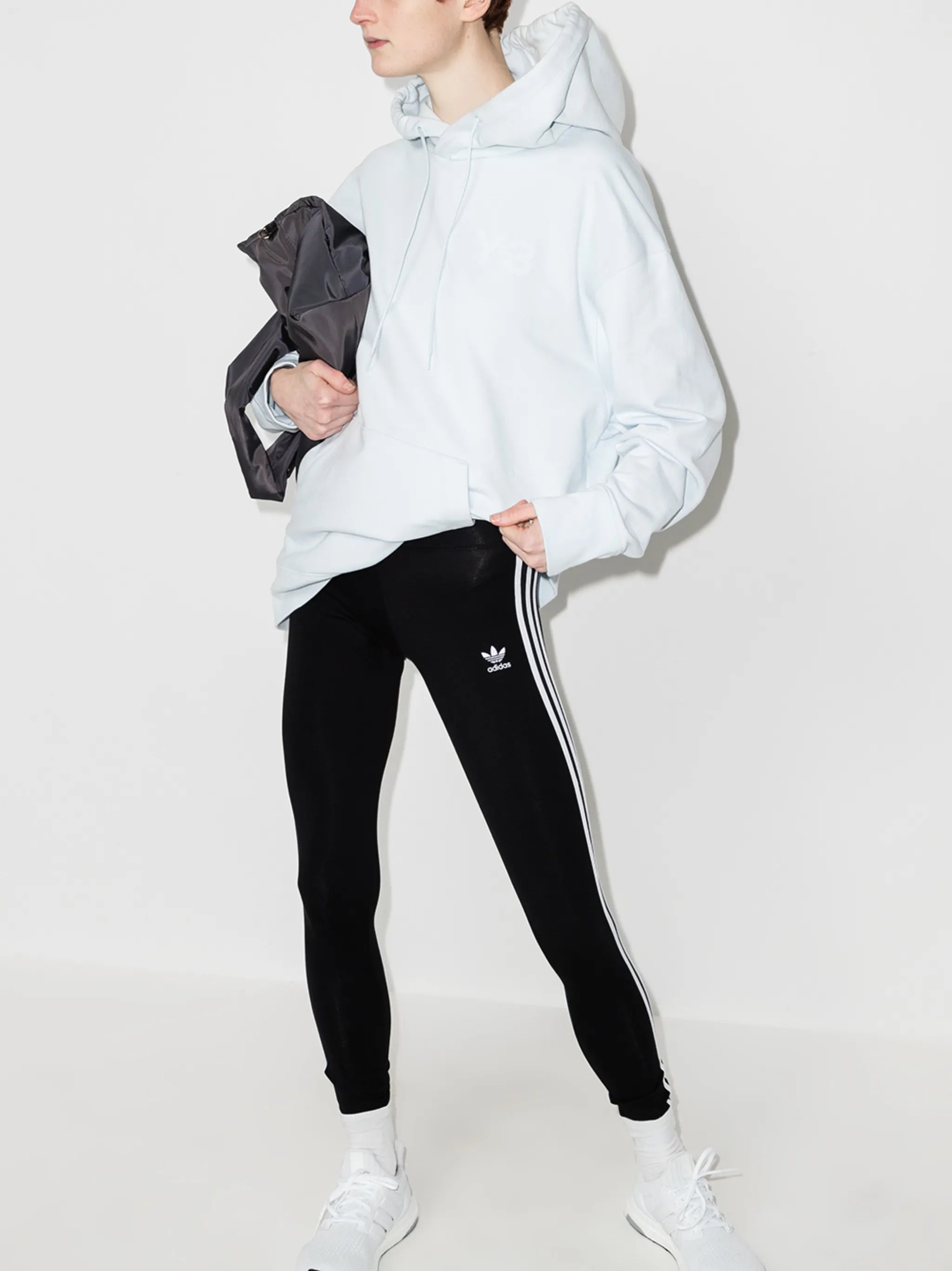 Trefoil-logo performance leggings