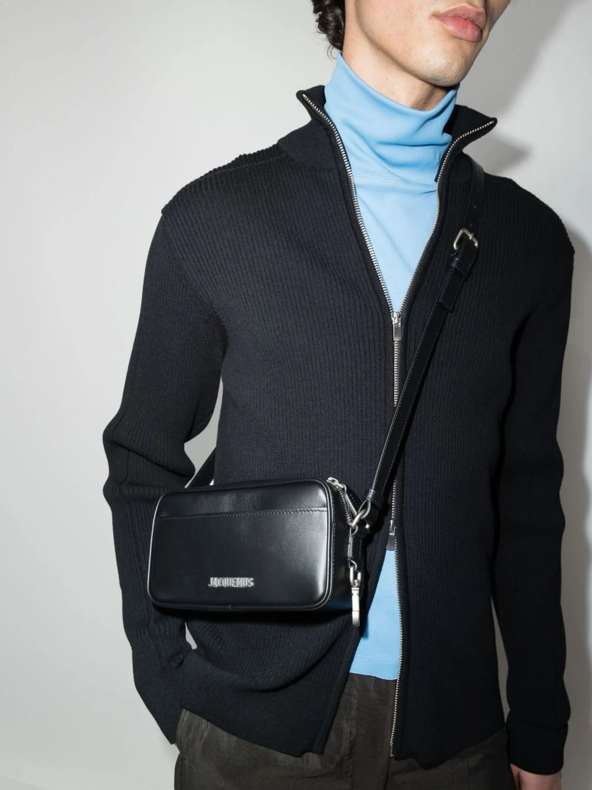 Le Baneto logo-plaque shoulder bag