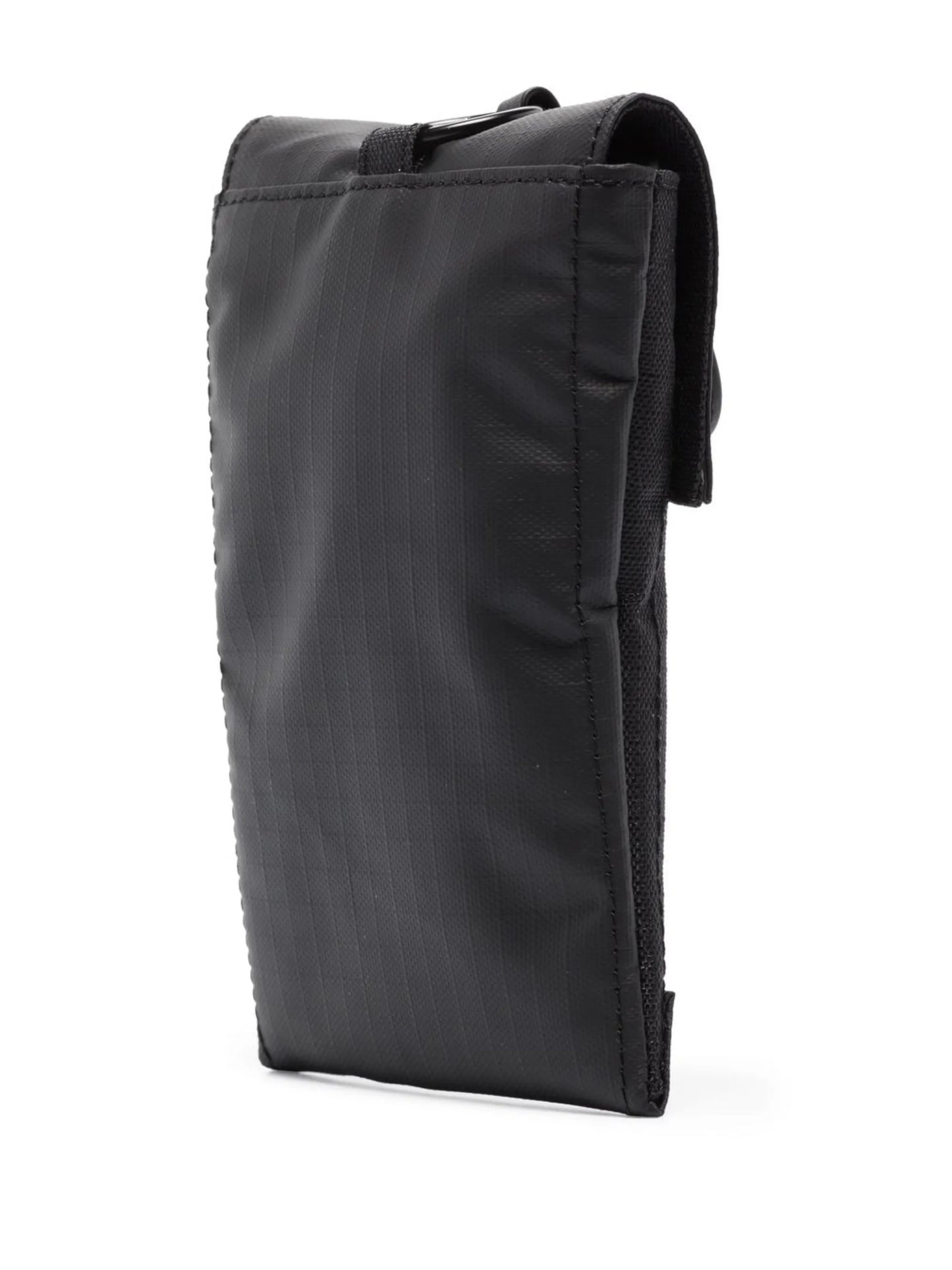 logo-print neck pouch