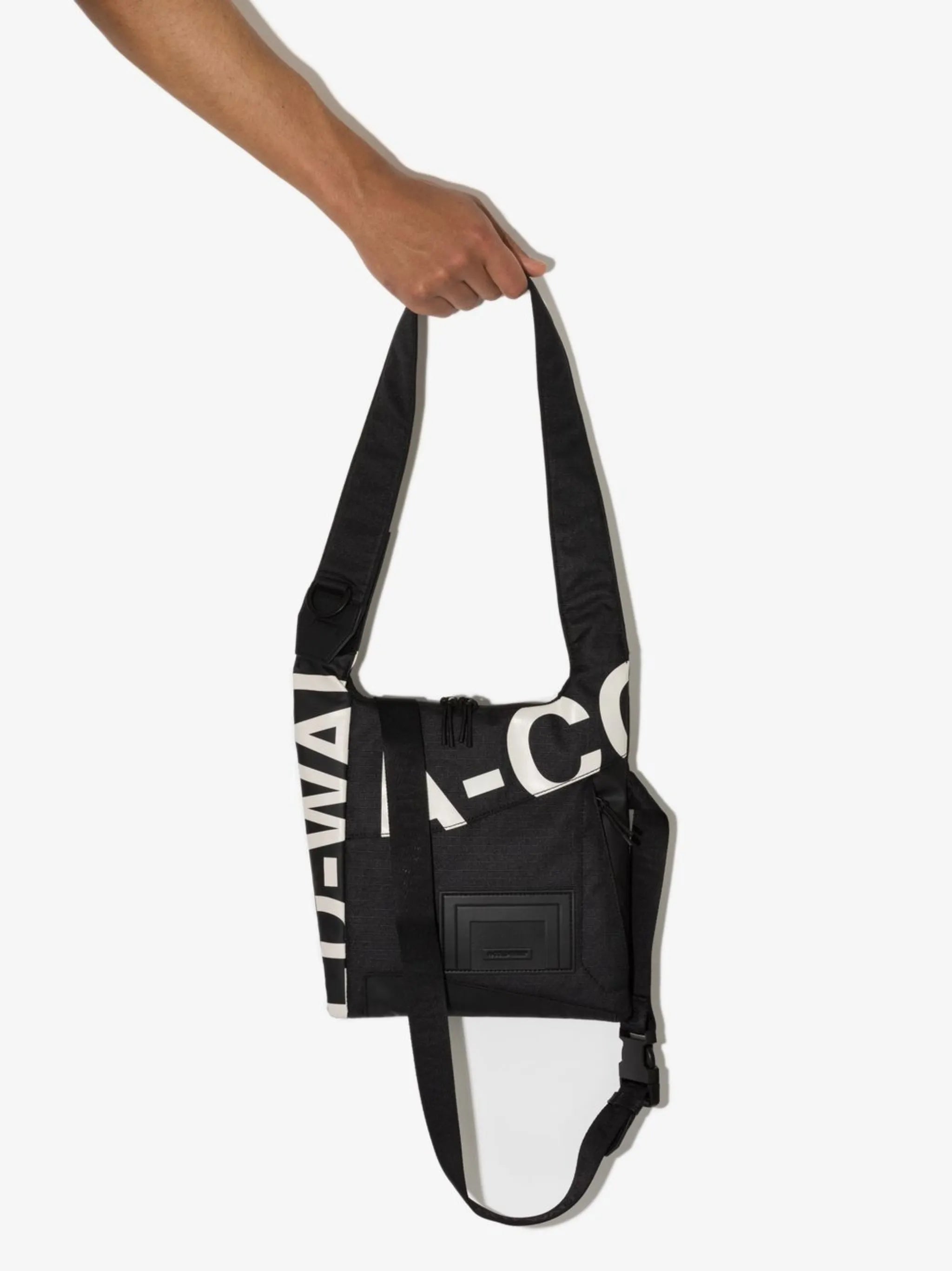 logo-print crossbody bag