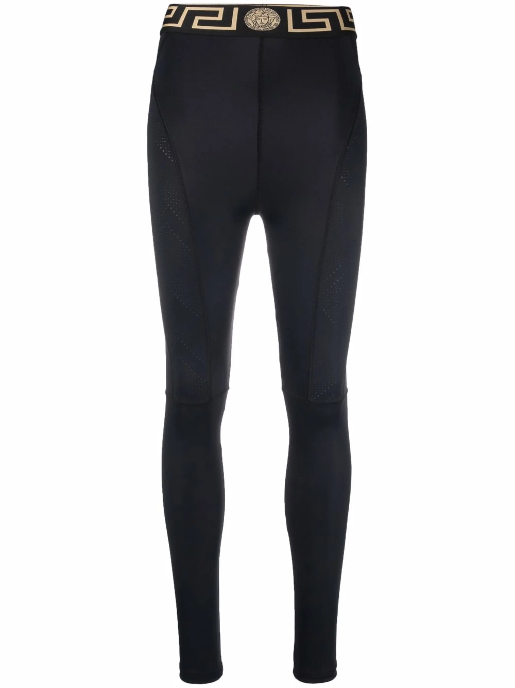 Greca waistband performance leggings