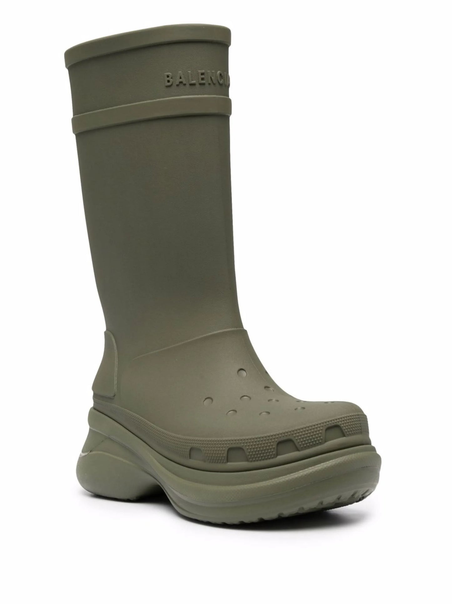 x Crocs chunky rain boots