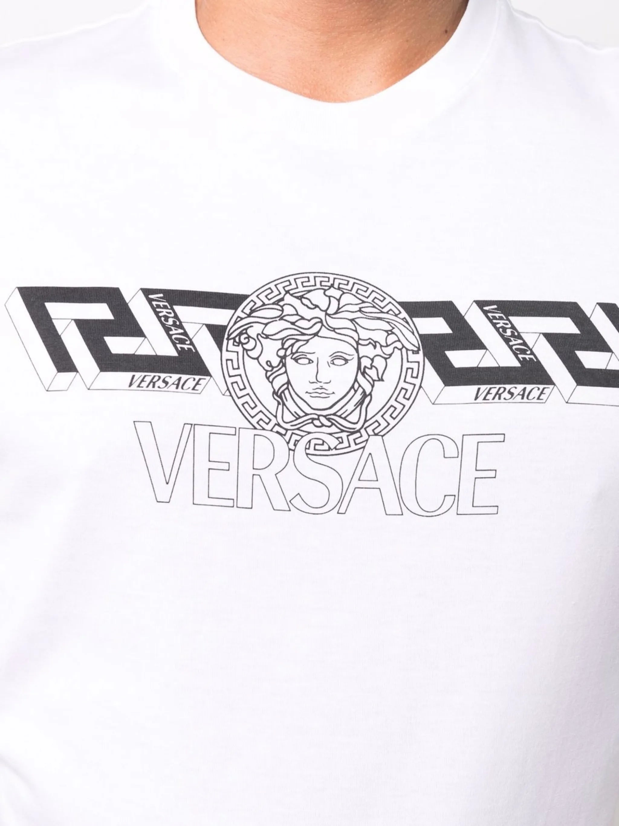 Medusa Head logo-print T-shirt