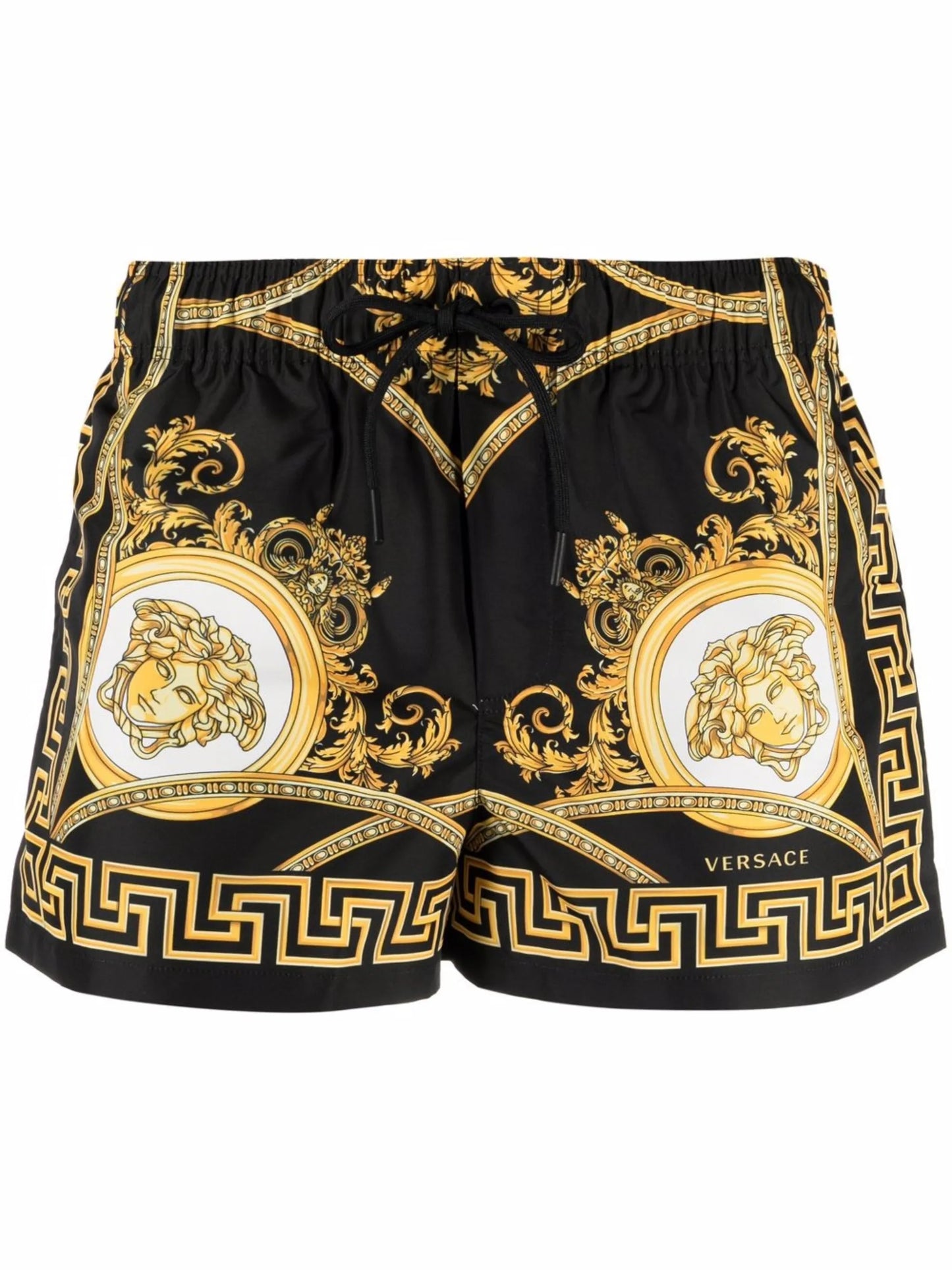 Medusa-logo printed swim shorts