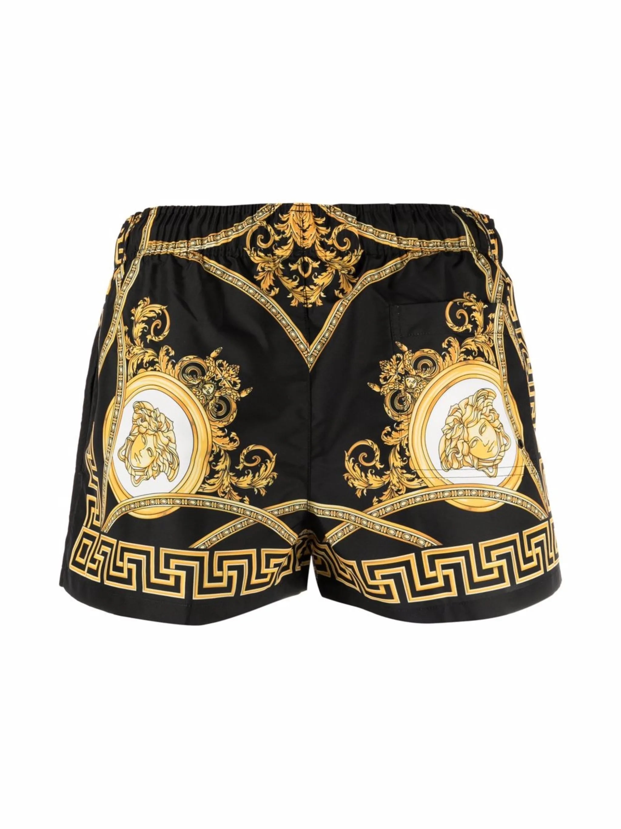 Medusa-logo printed swim shorts
