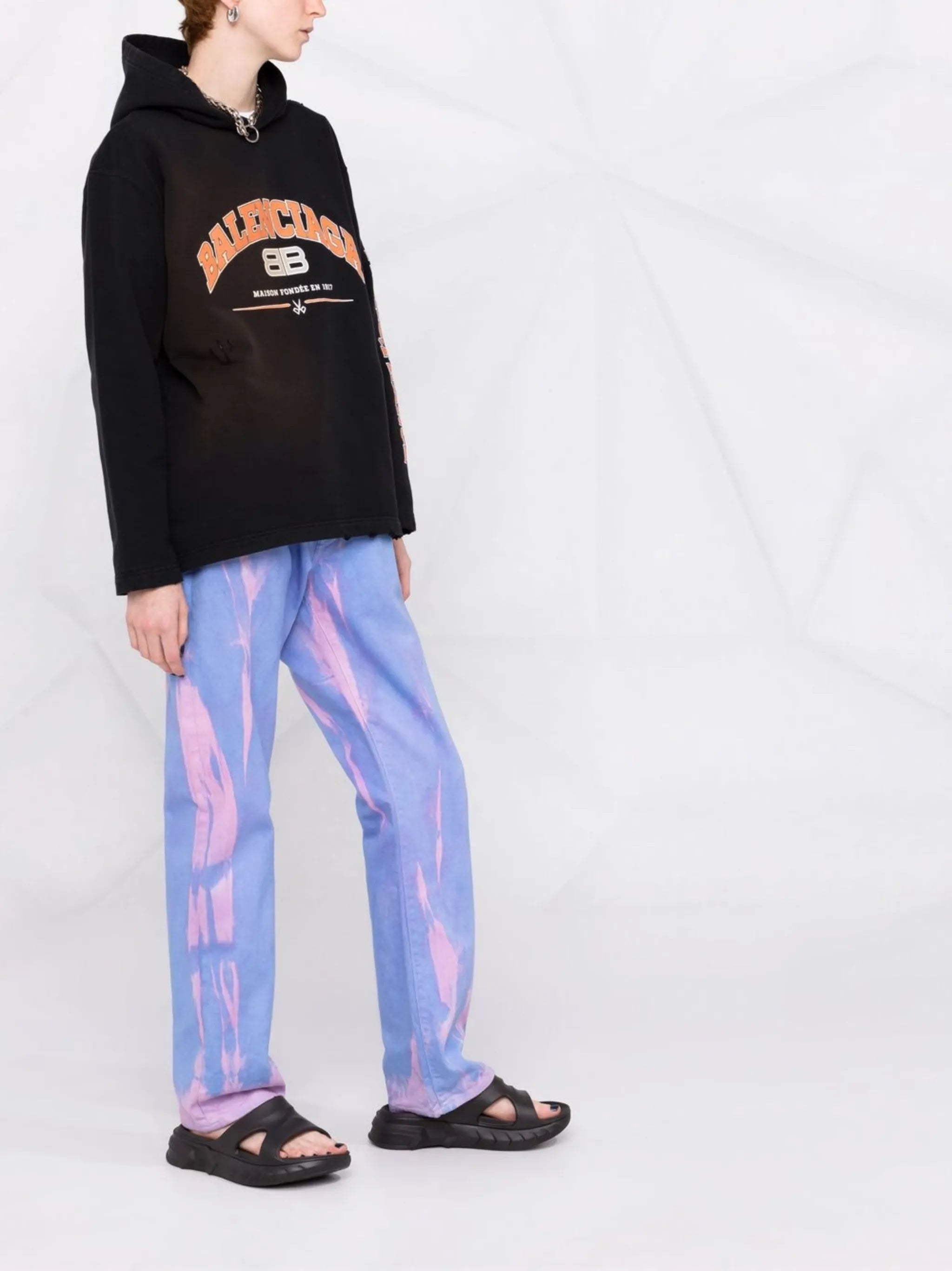Maison cropped hoodie