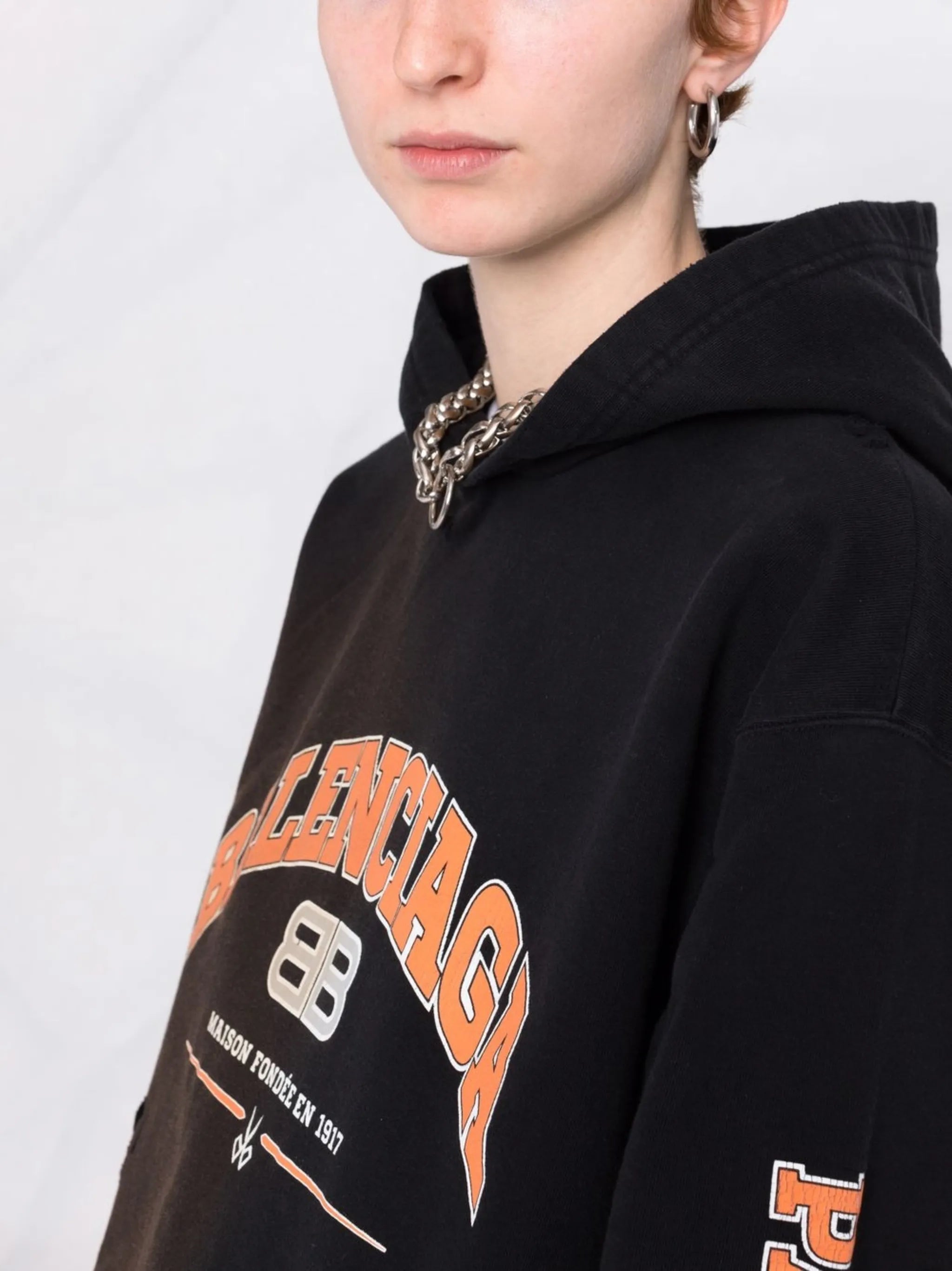Maison cropped hoodie