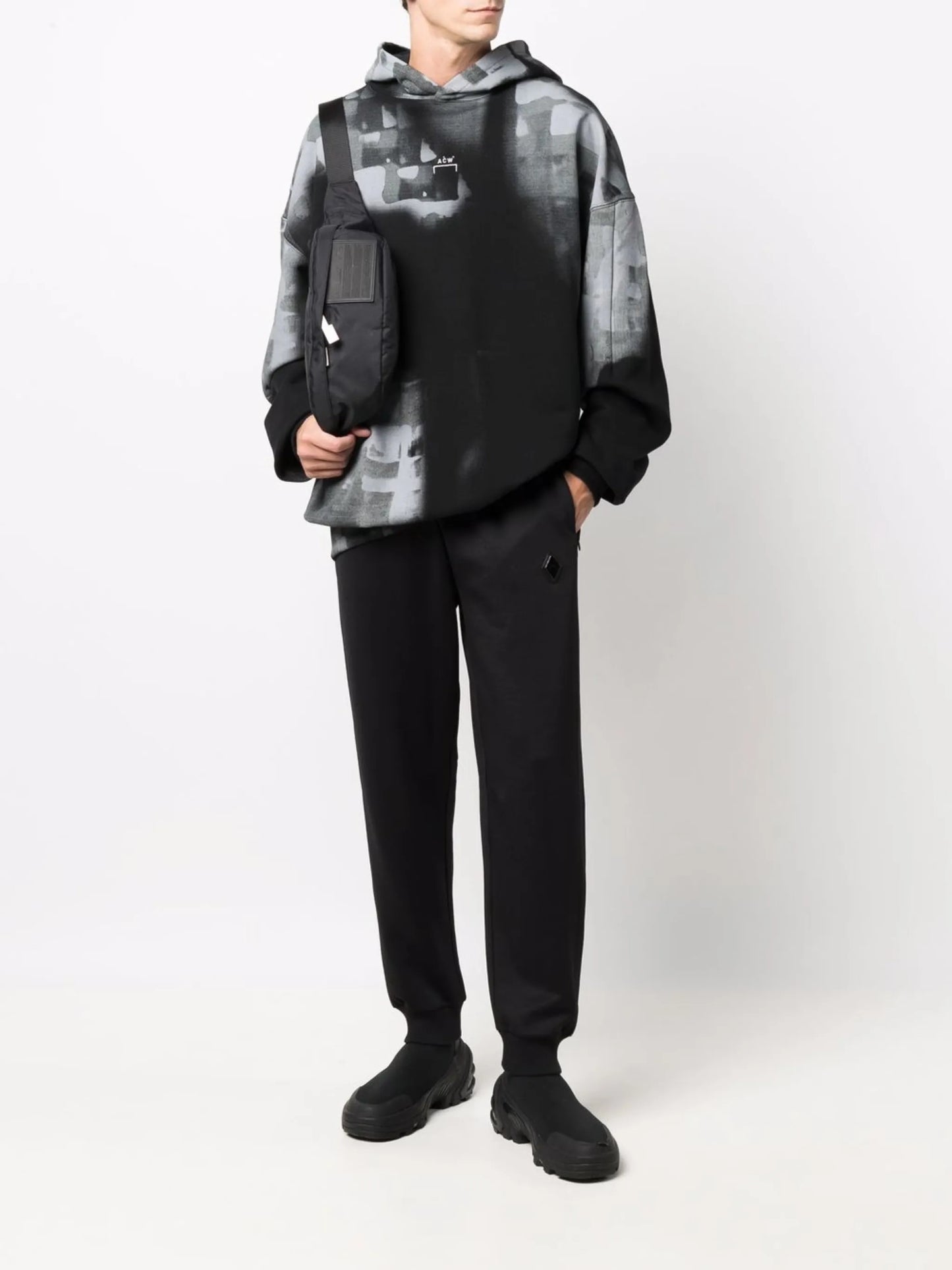 Core technical jersey track pants