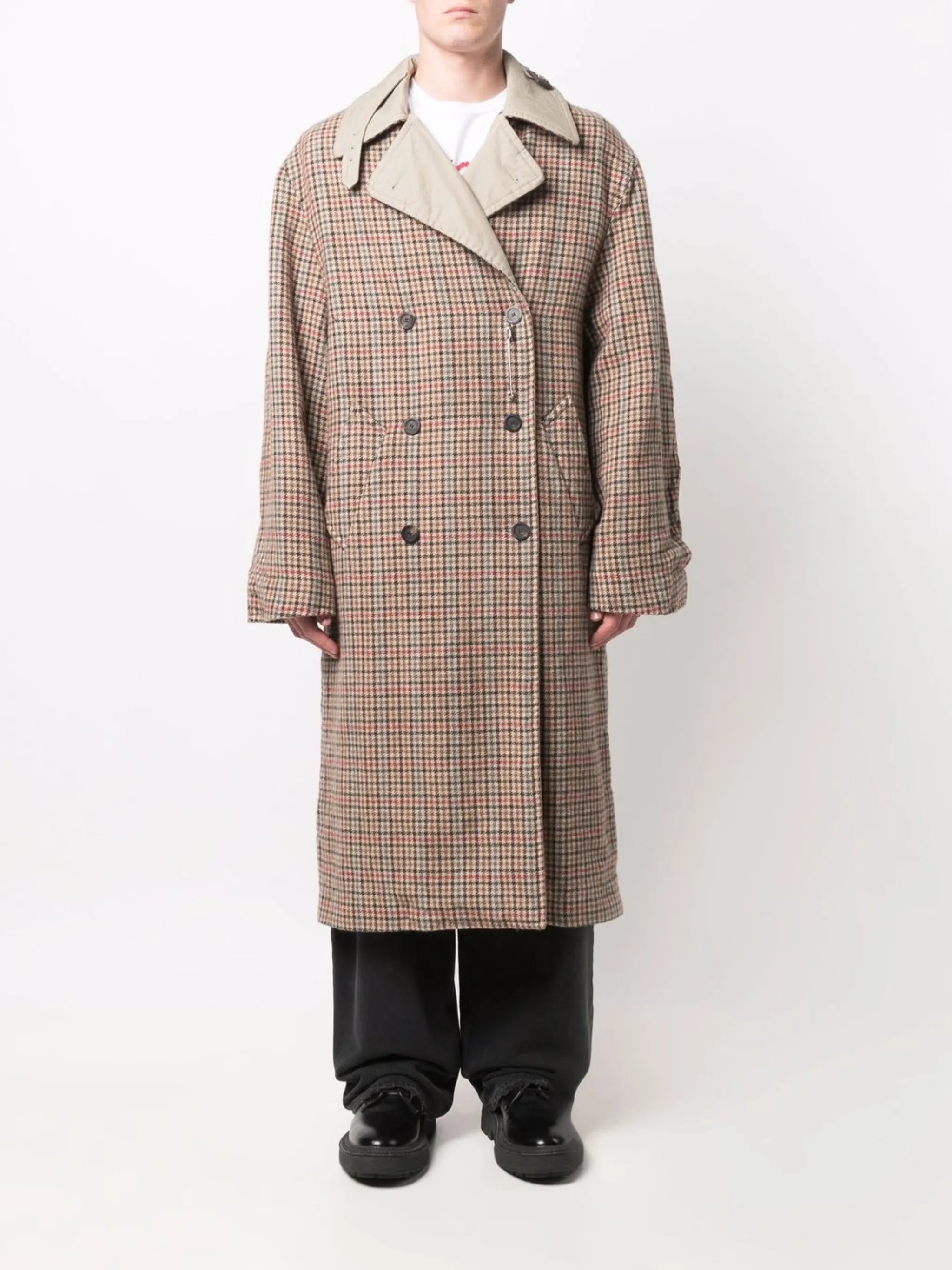 reversible trench coat