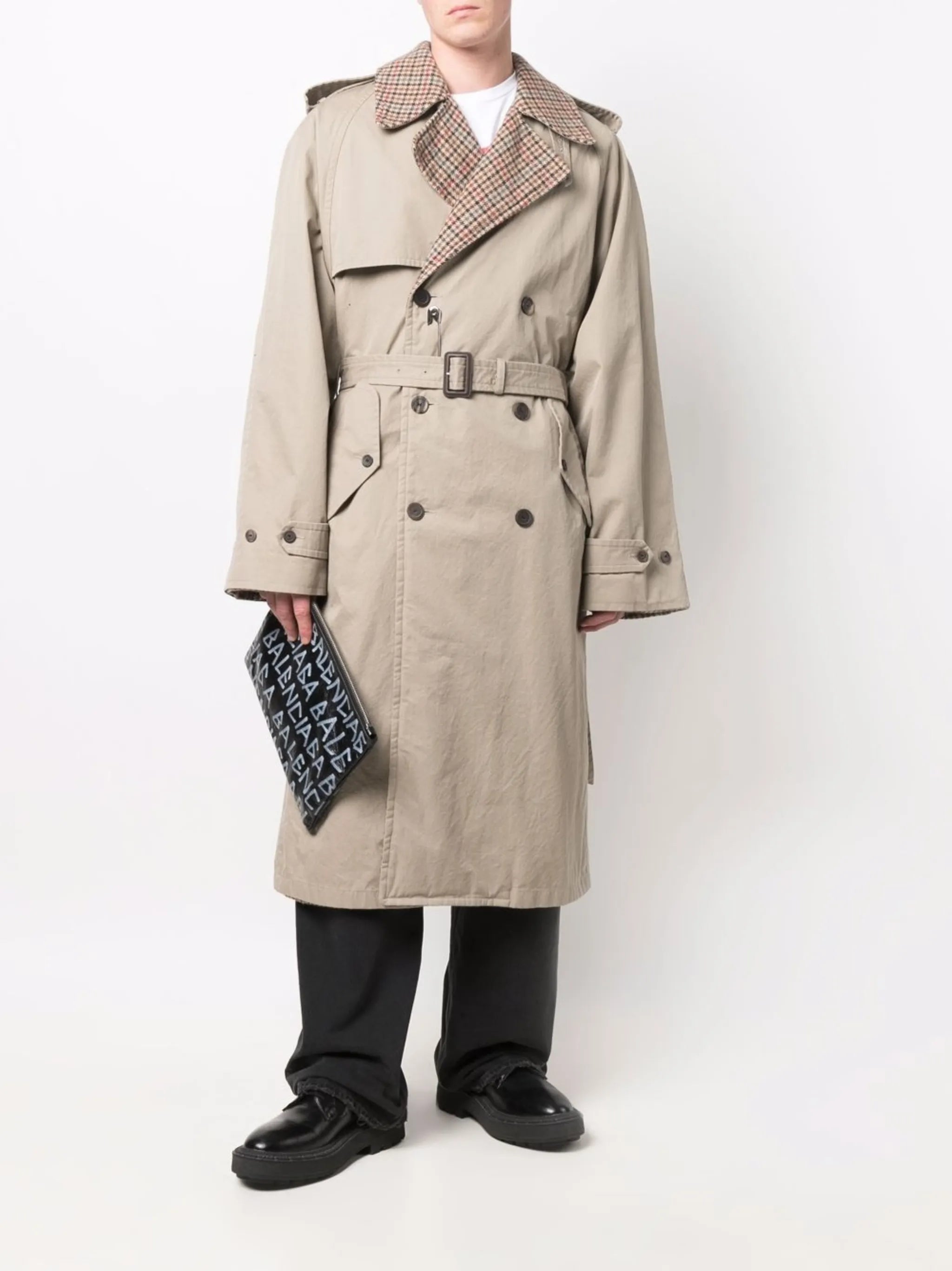 reversible trench coat