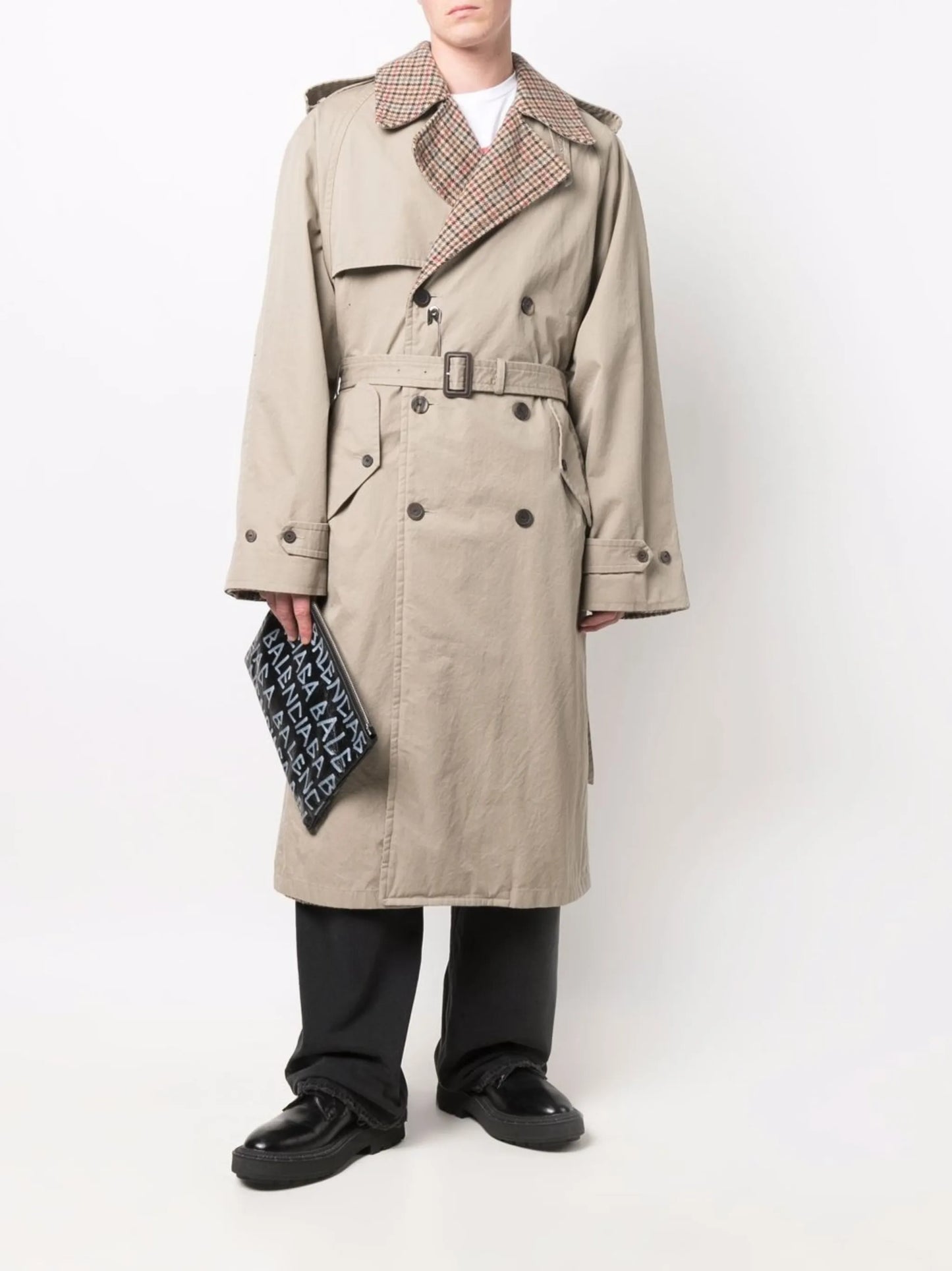 reversible trench coat