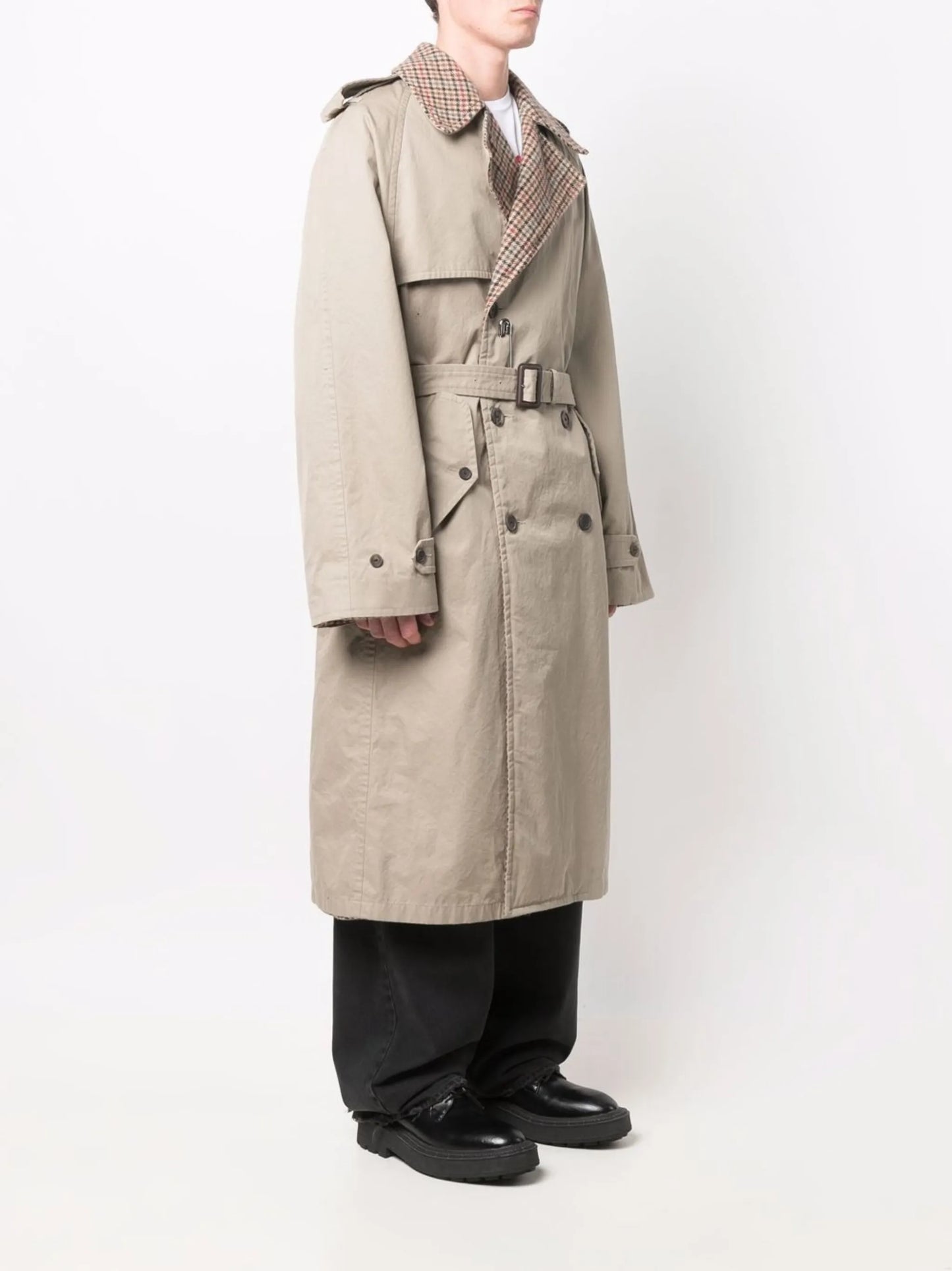 reversible trench coat