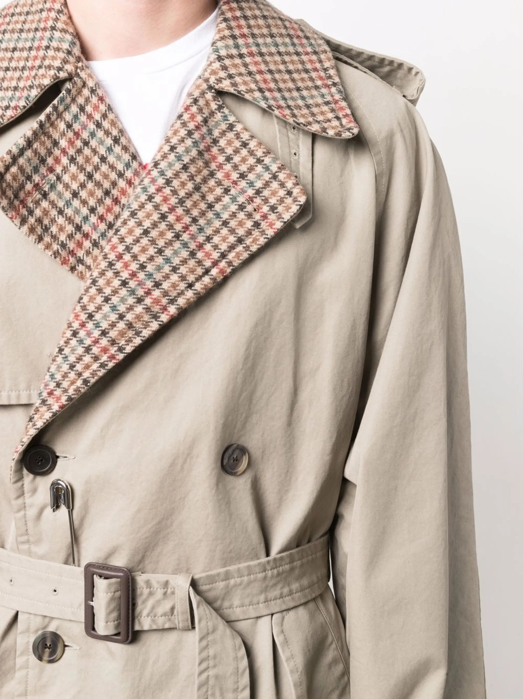 reversible trench coat