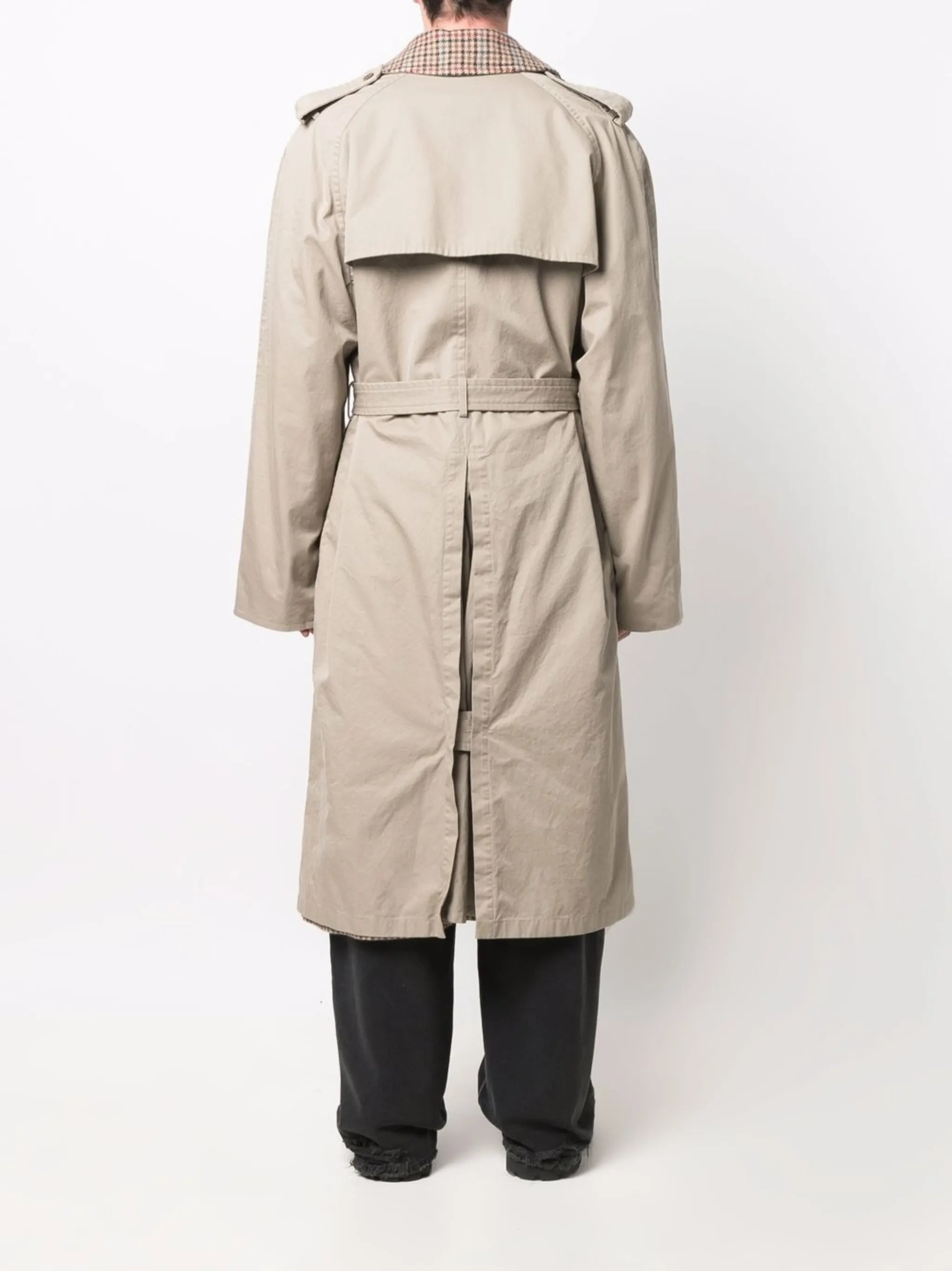 reversible trench coat