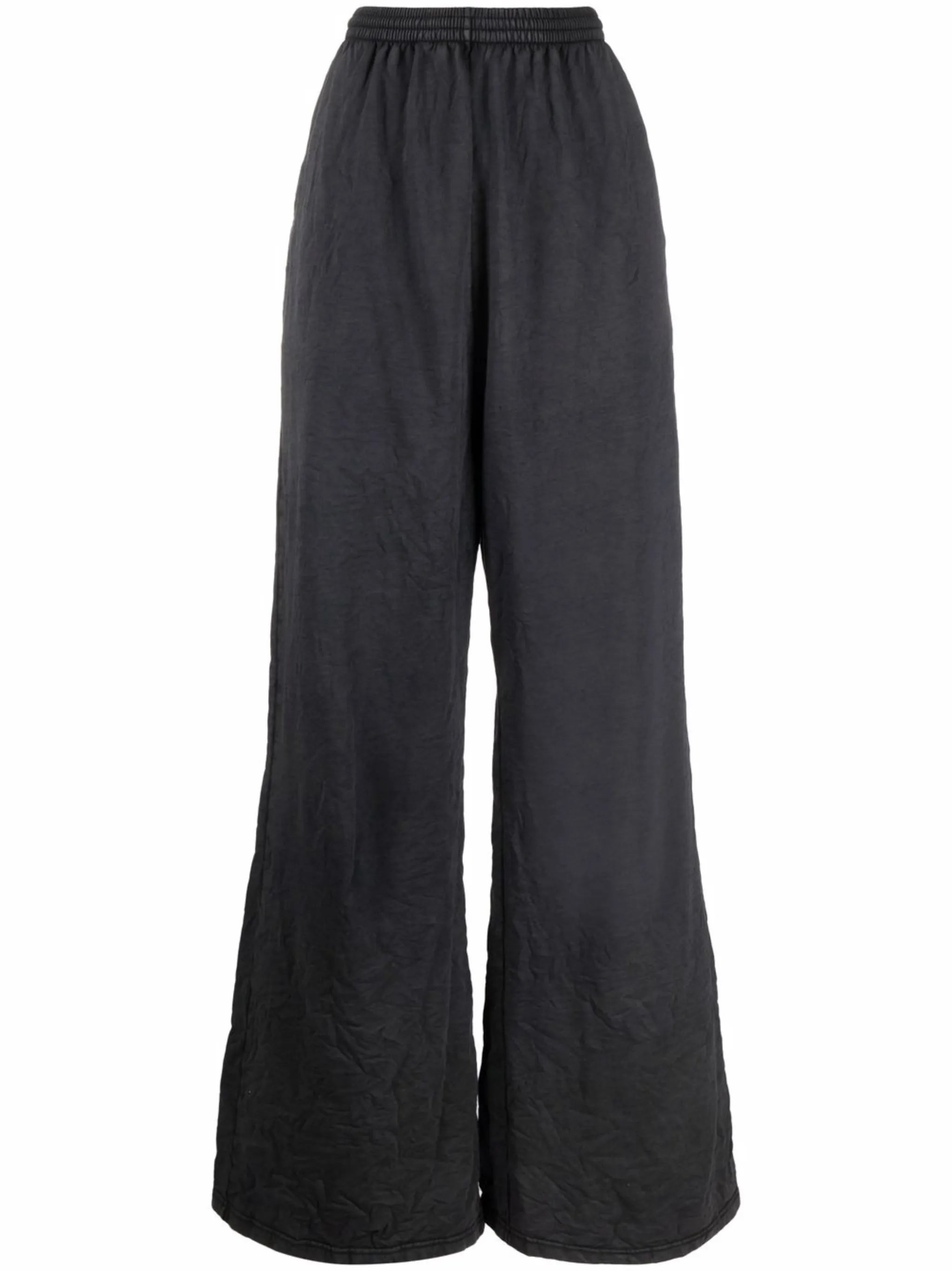 extra long wide leg trousers