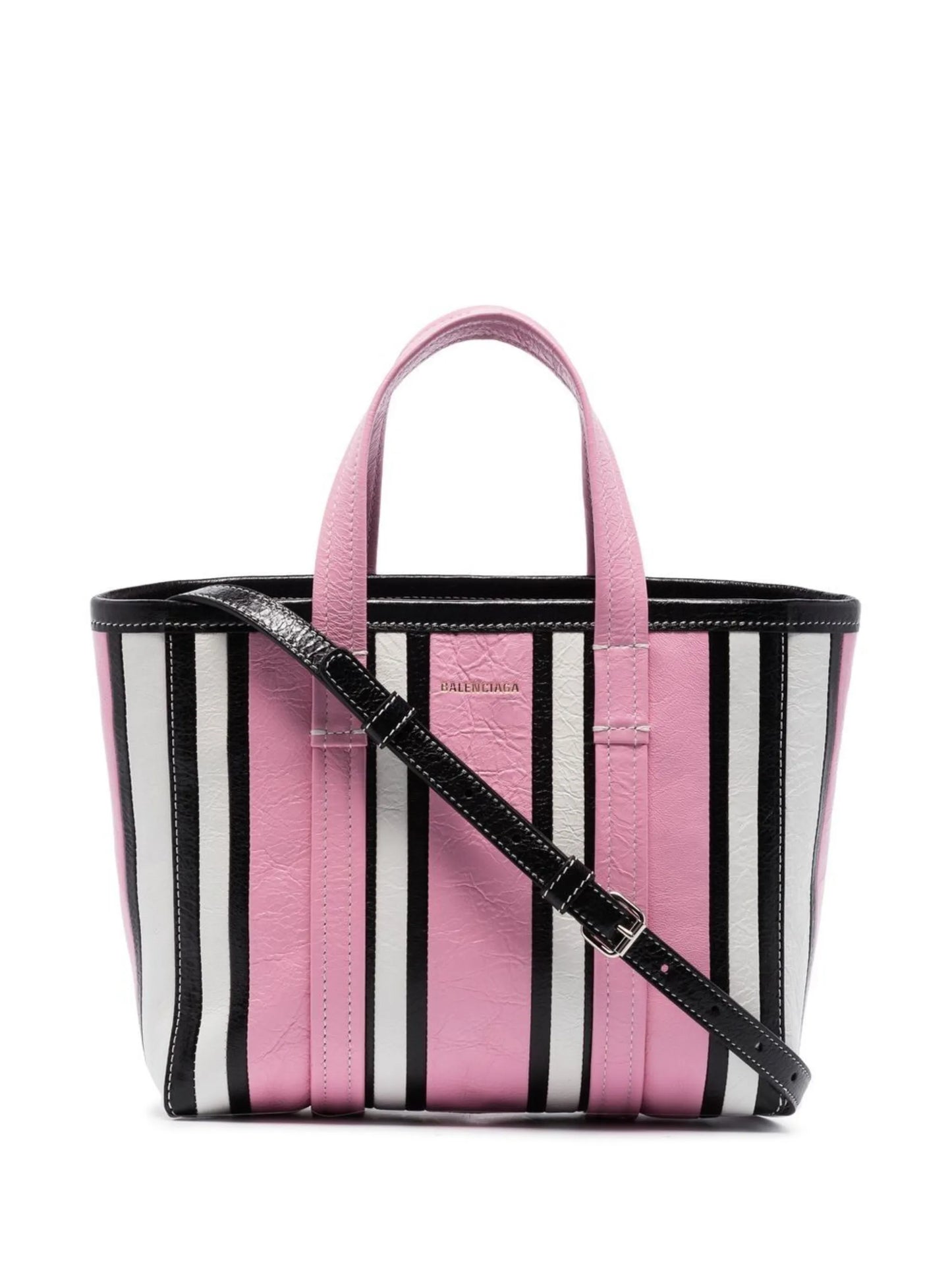 small Barbes East-West striped shopper tote
