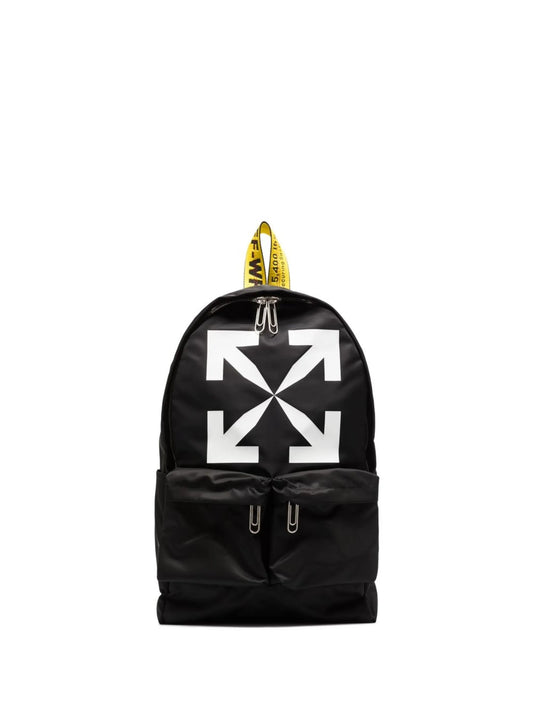 Arrow-print backpack