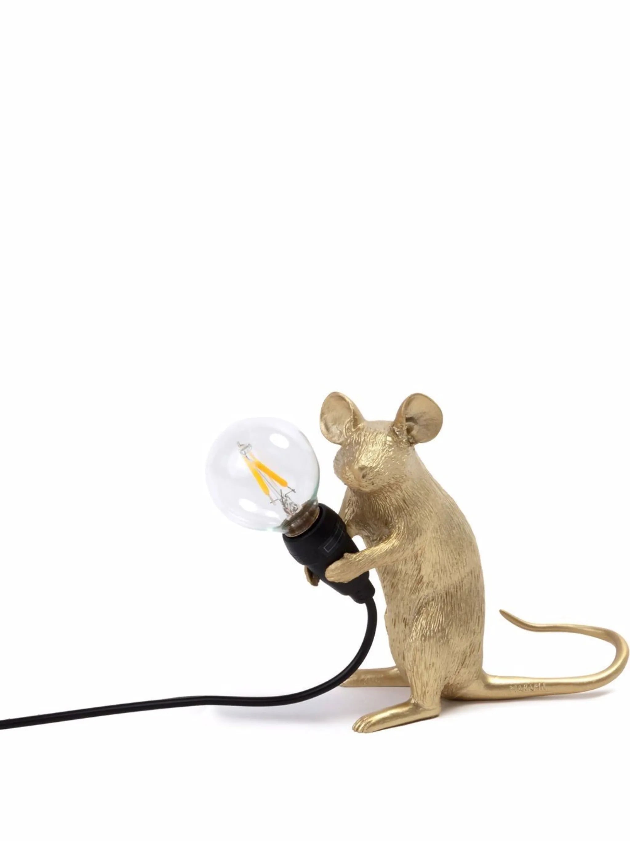 sitting mouse lamp