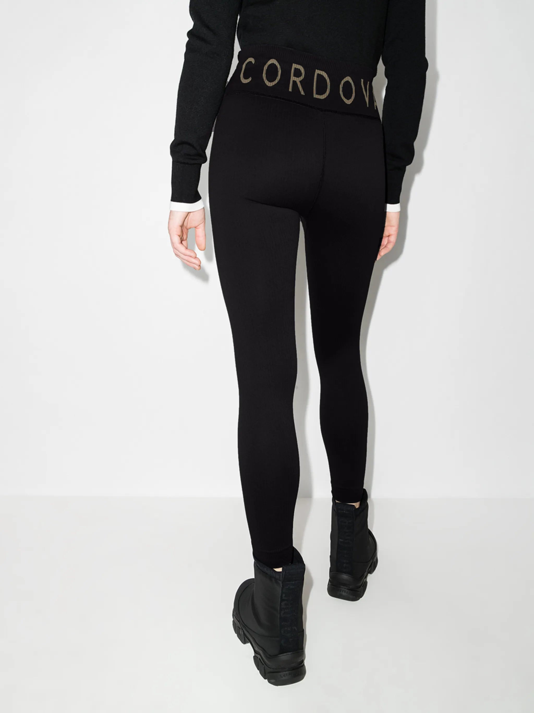 logo-waistband seamless leggings