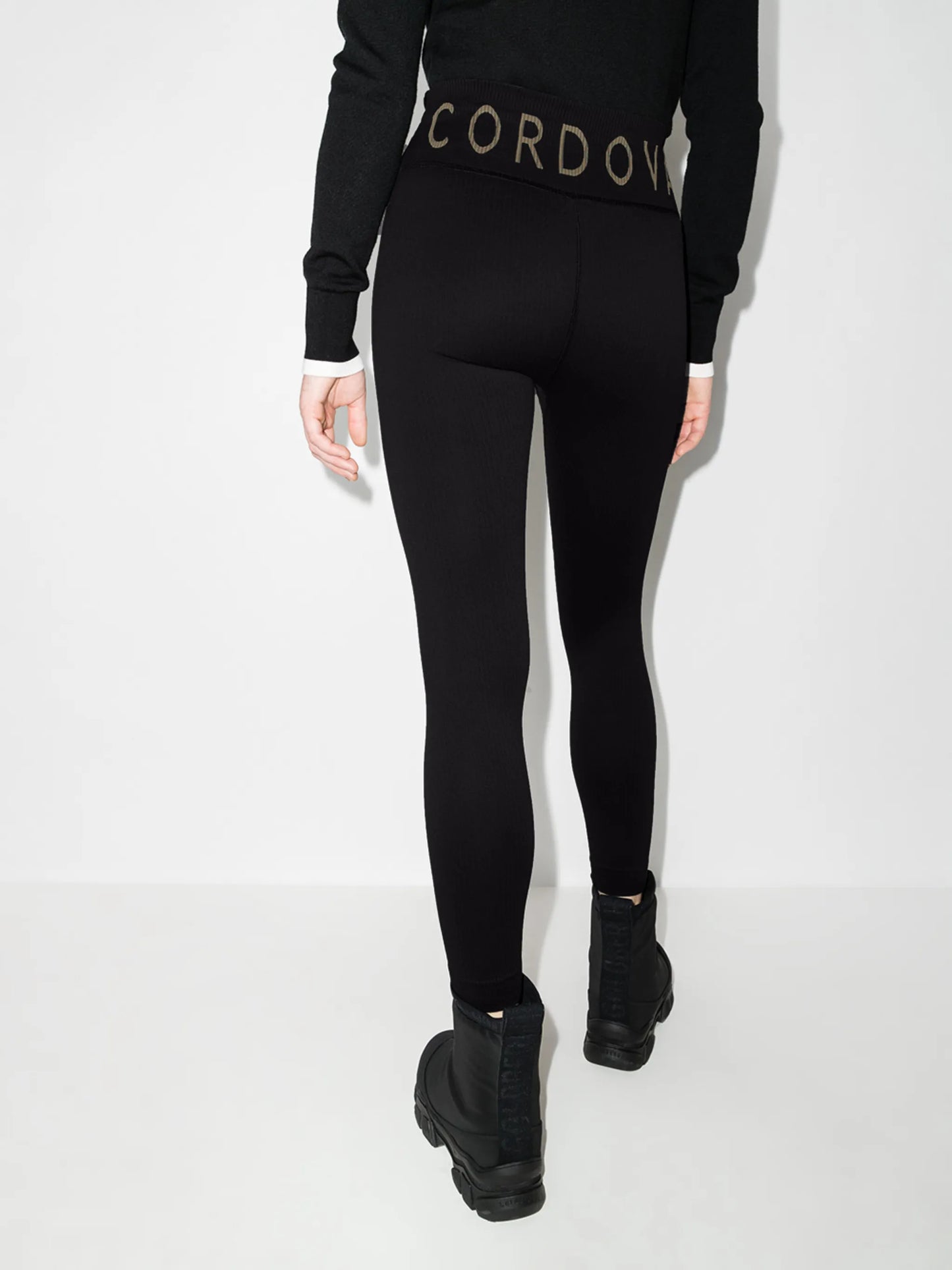 logo-waistband seamless leggings