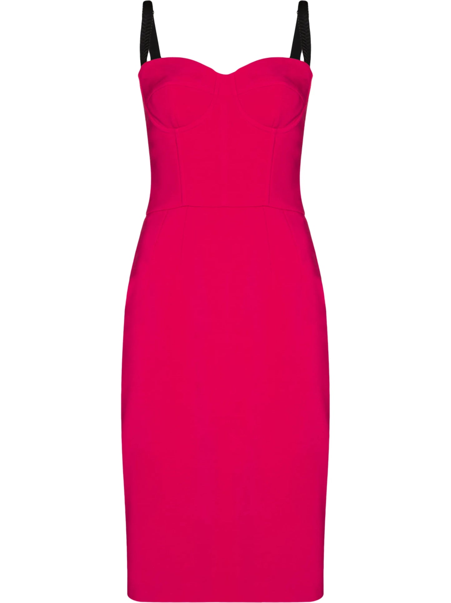 bustier-style midi dress