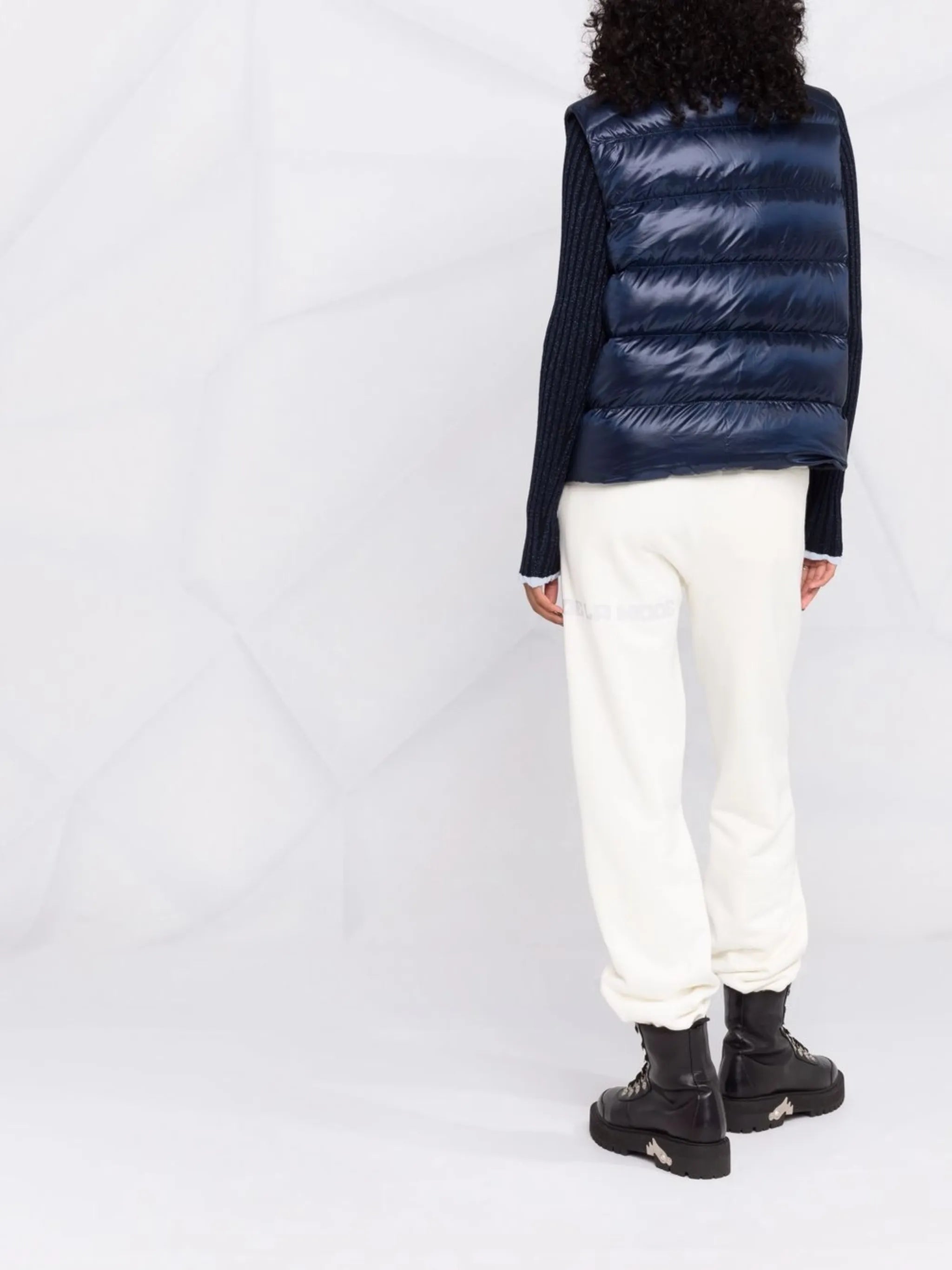 padded zip-up gilet