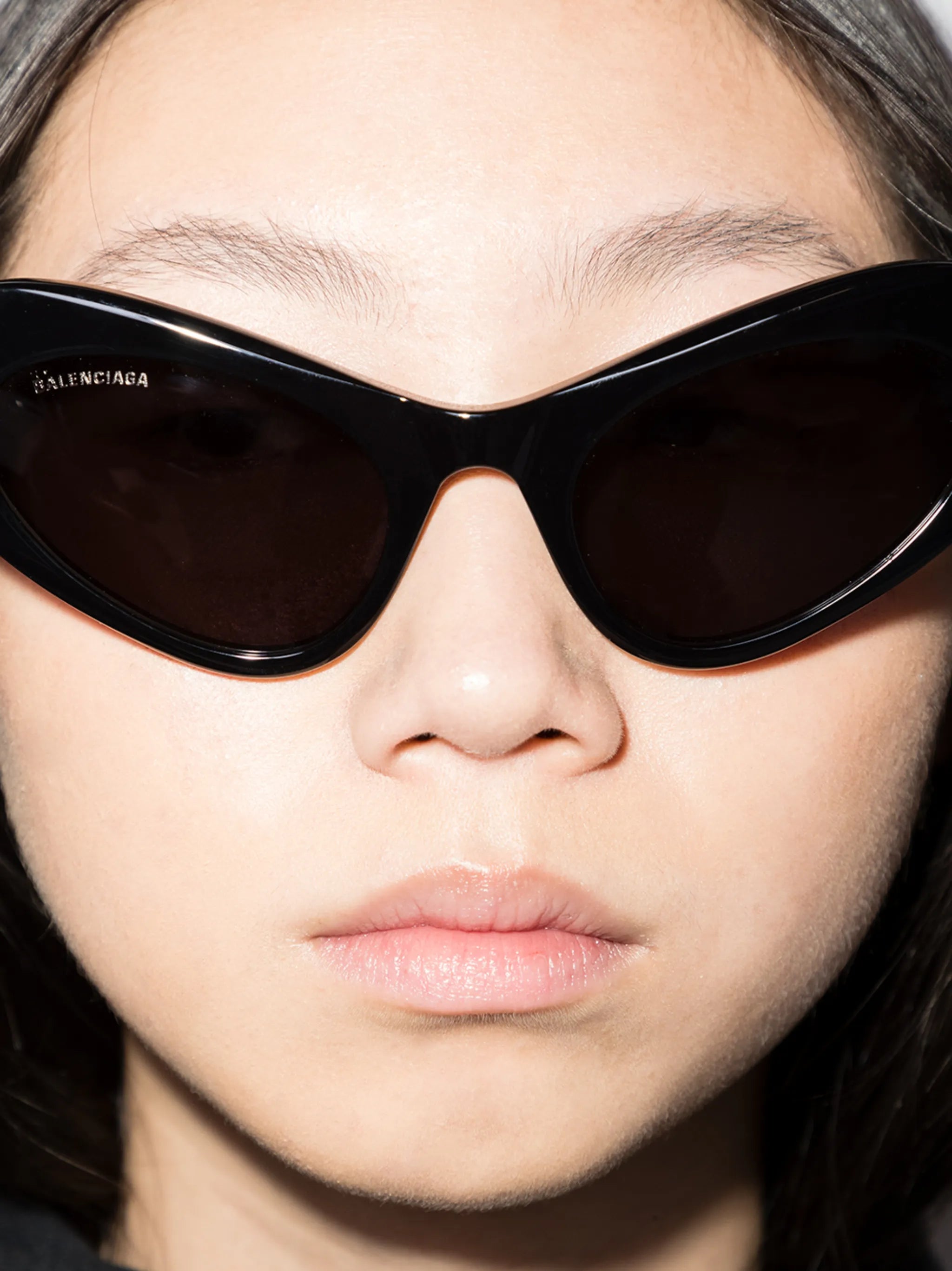 cat-eye frame sunglasses