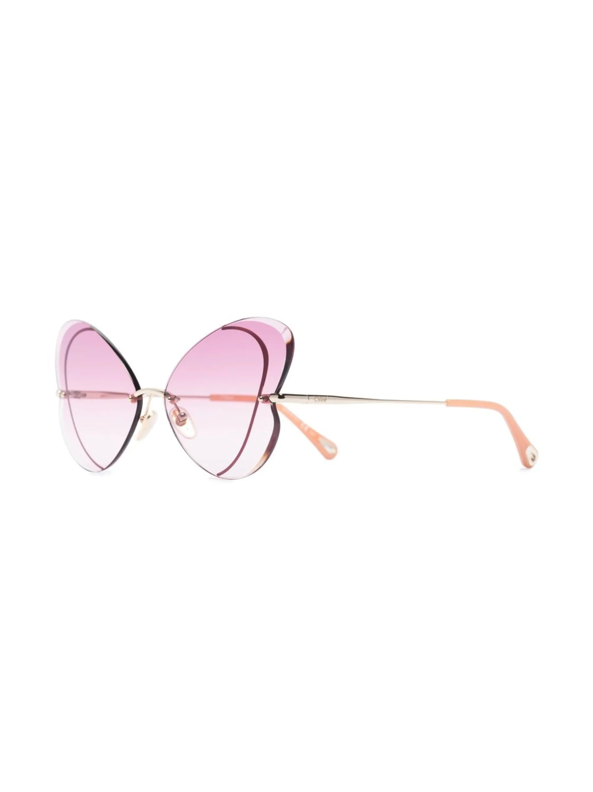 Tayla butterfly-frame sunglasses