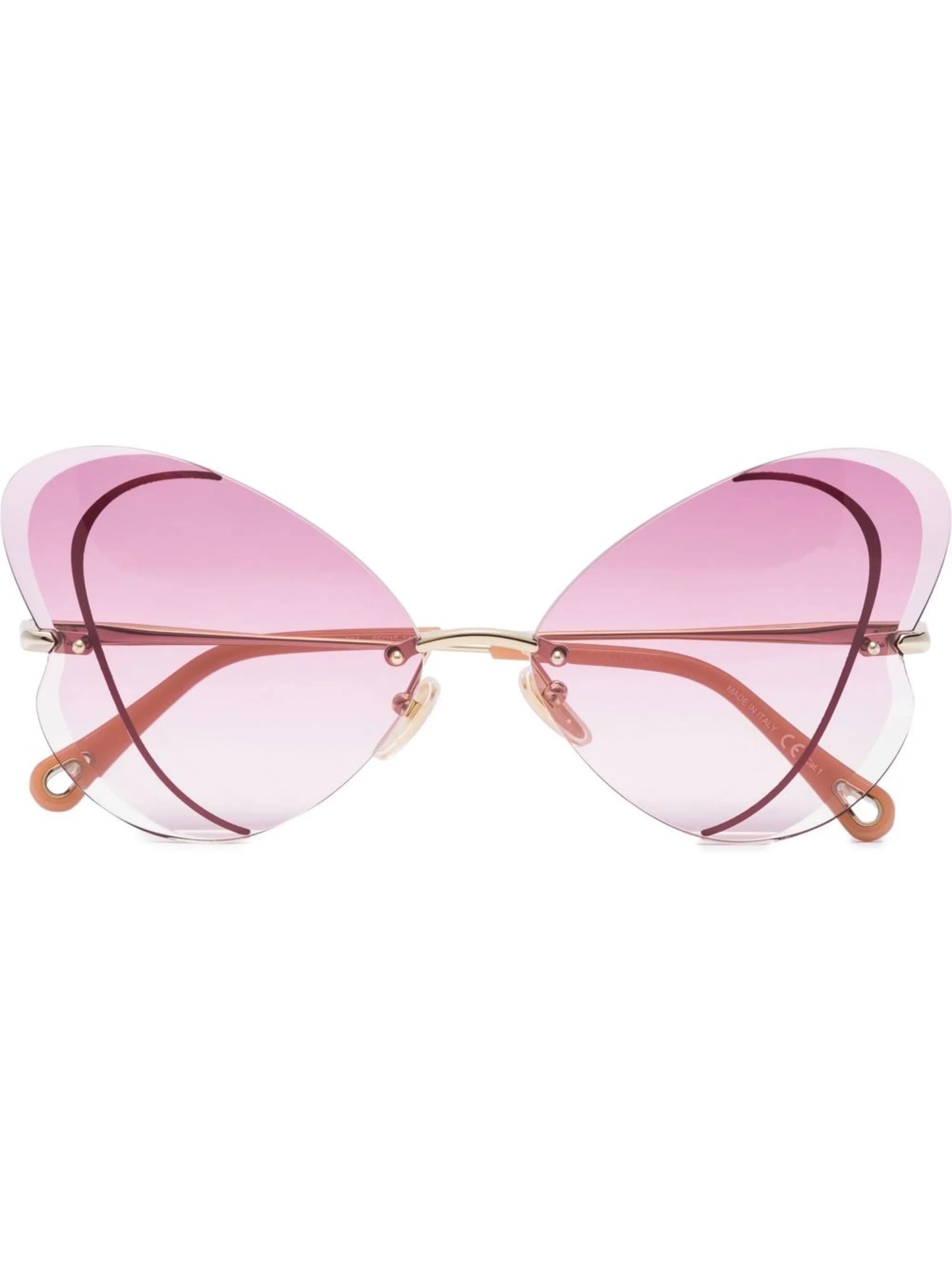 Tayla butterfly-frame sunglasses