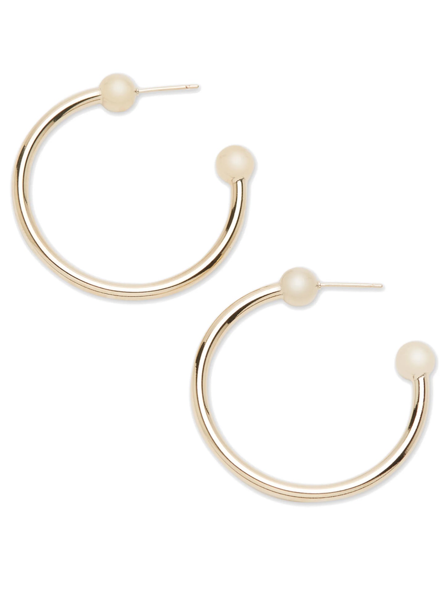 Devon large hoop earrings