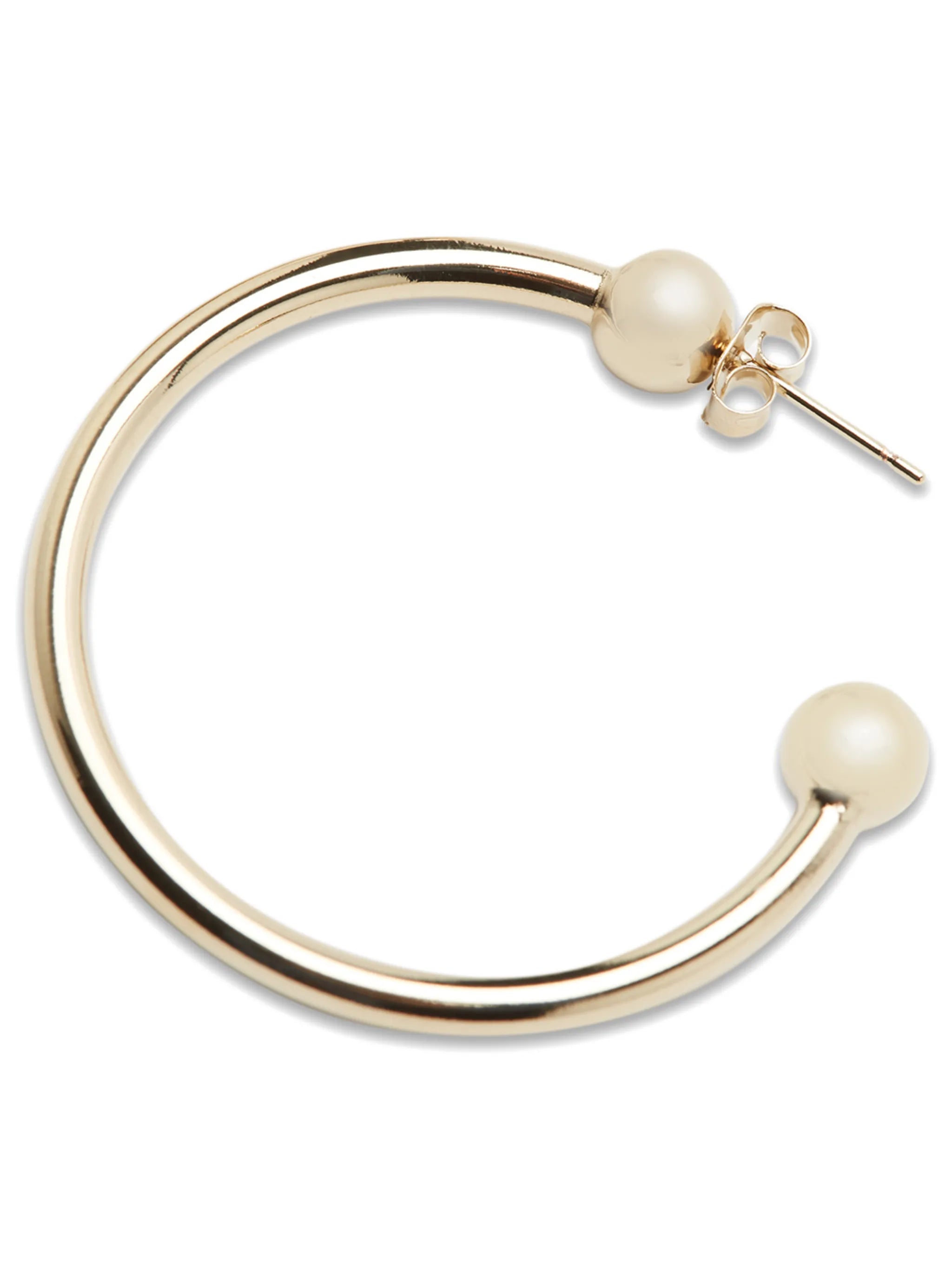 Devon large hoop earrings