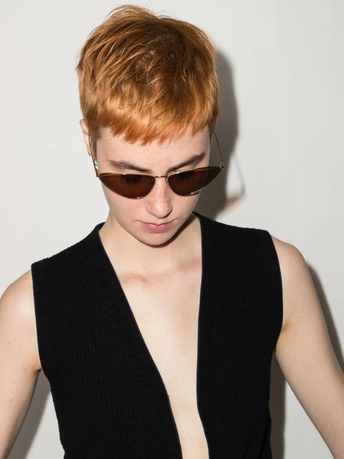 SL487 cat-eye frame sunglasses