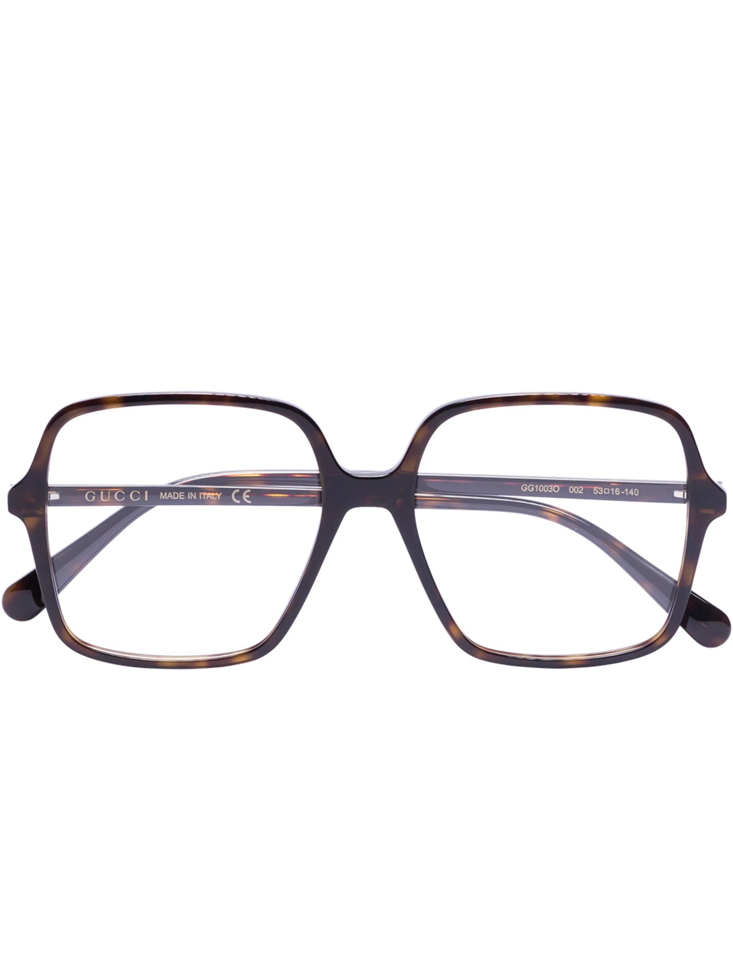 Interlocking G square-frame glasses