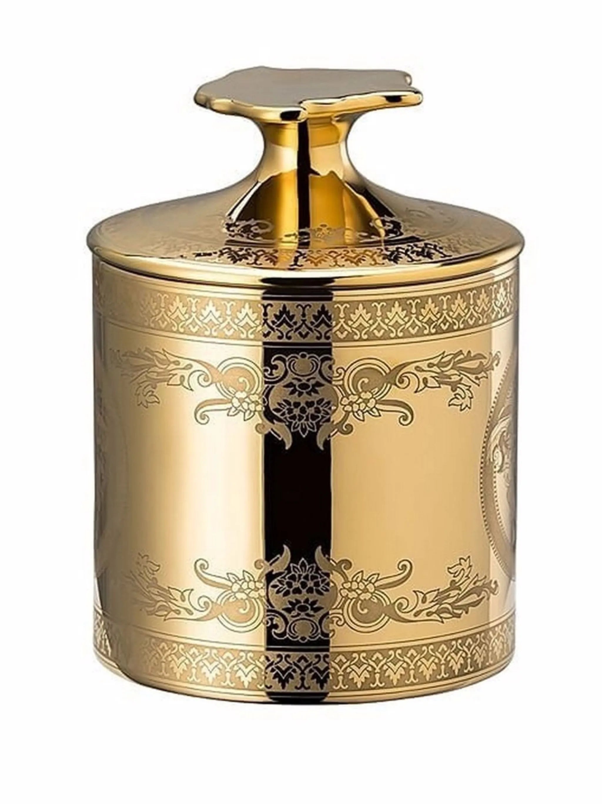Golden Medusa candle