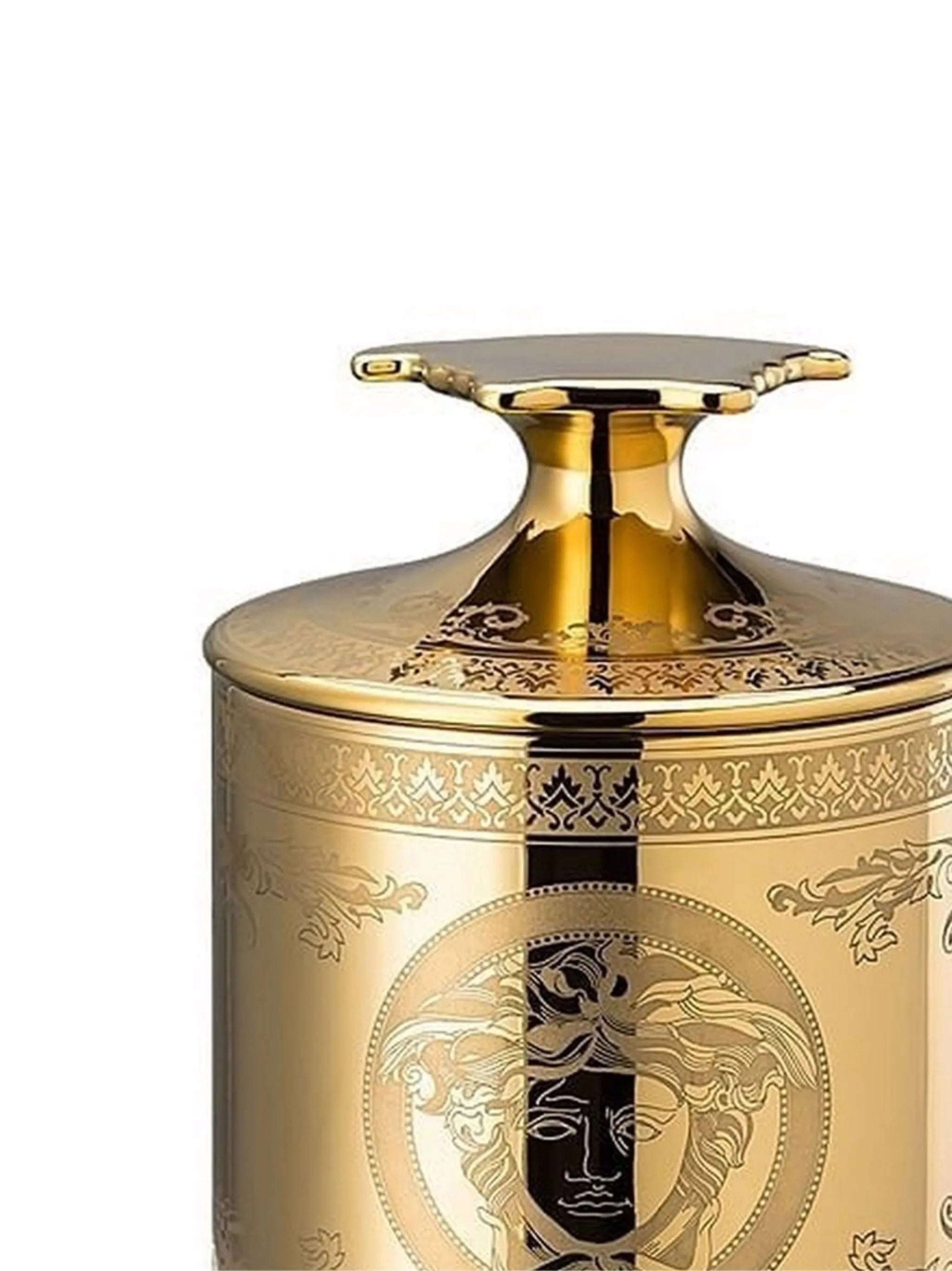 Golden Medusa candle