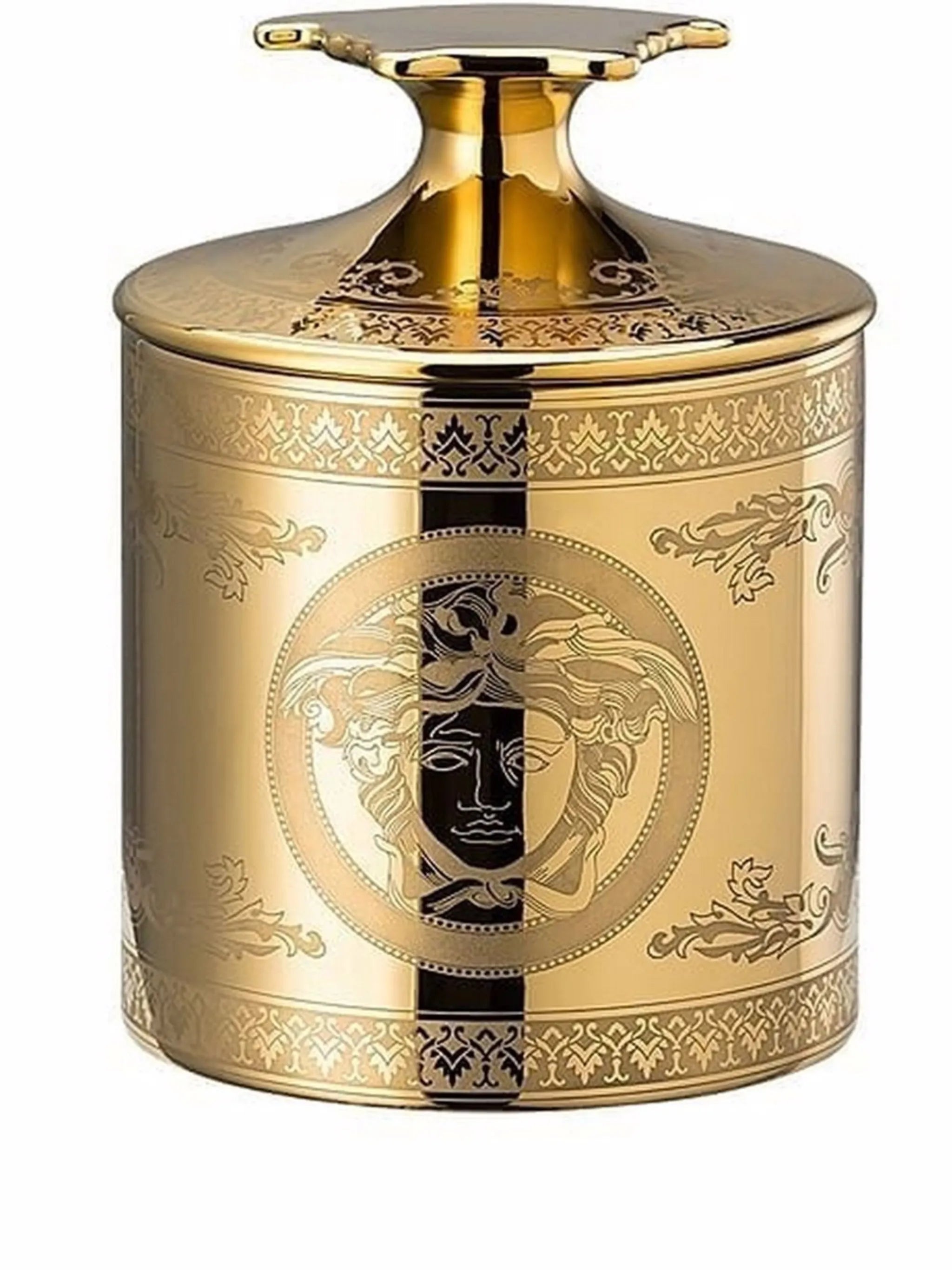 Golden Medusa candle