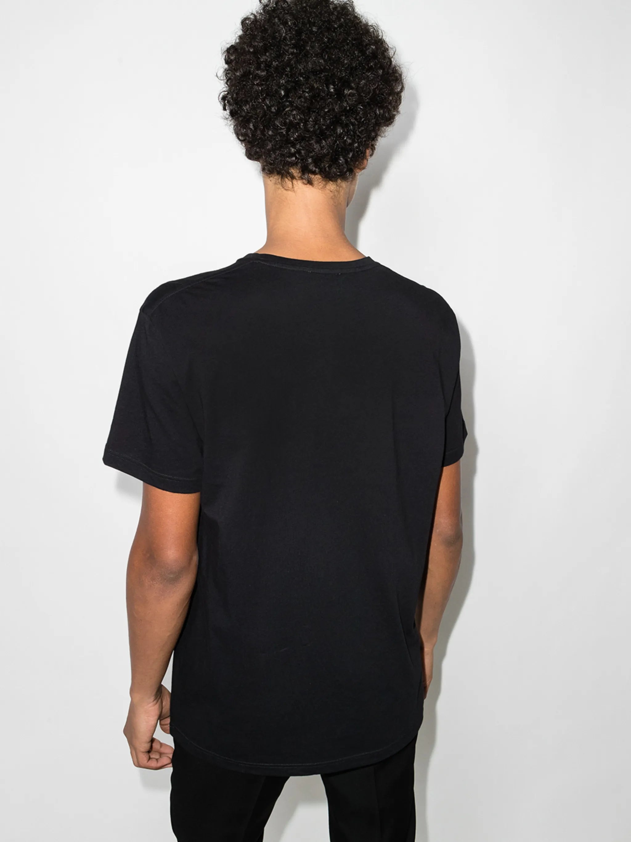 skull-print cotton T-shirt