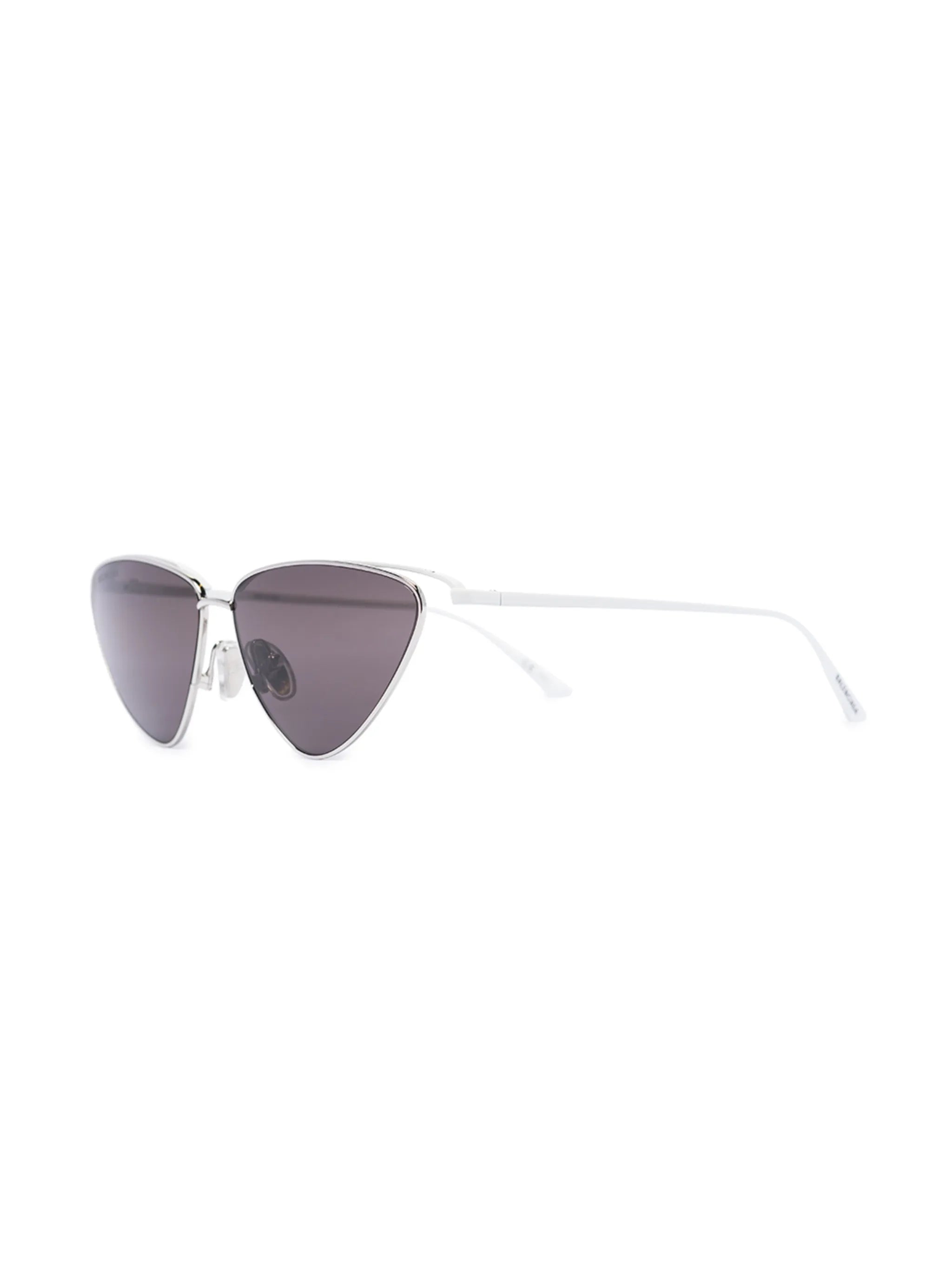 triangle-frames tinted sunglasses