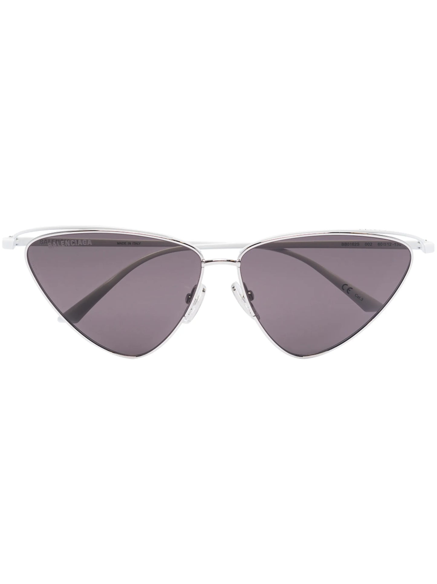 triangle-frames tinted sunglasses