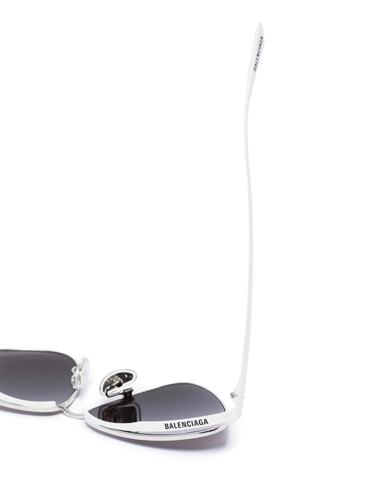 triangle-frames tinted sunglasses