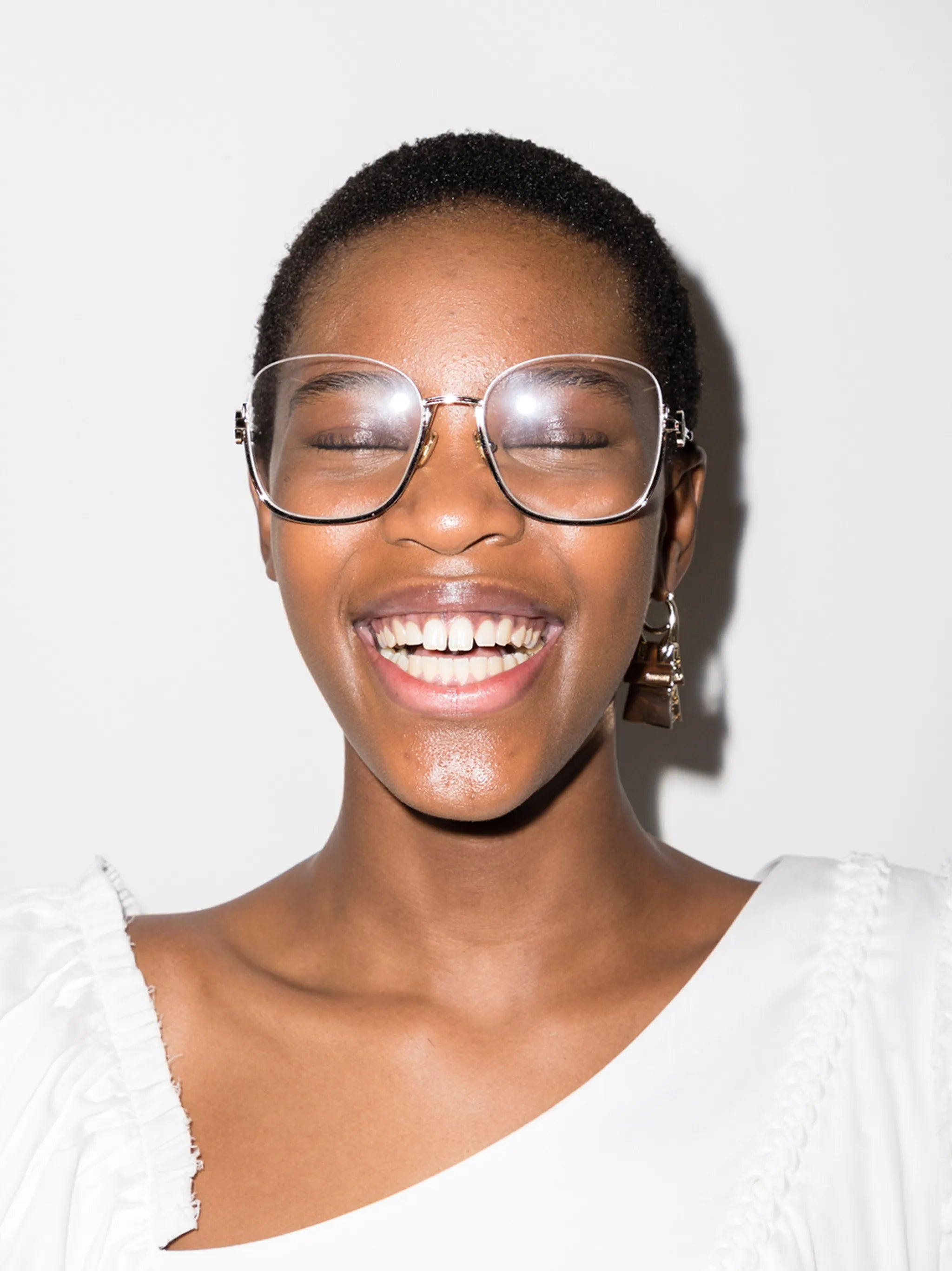 Sofya oversized-frame glasses
