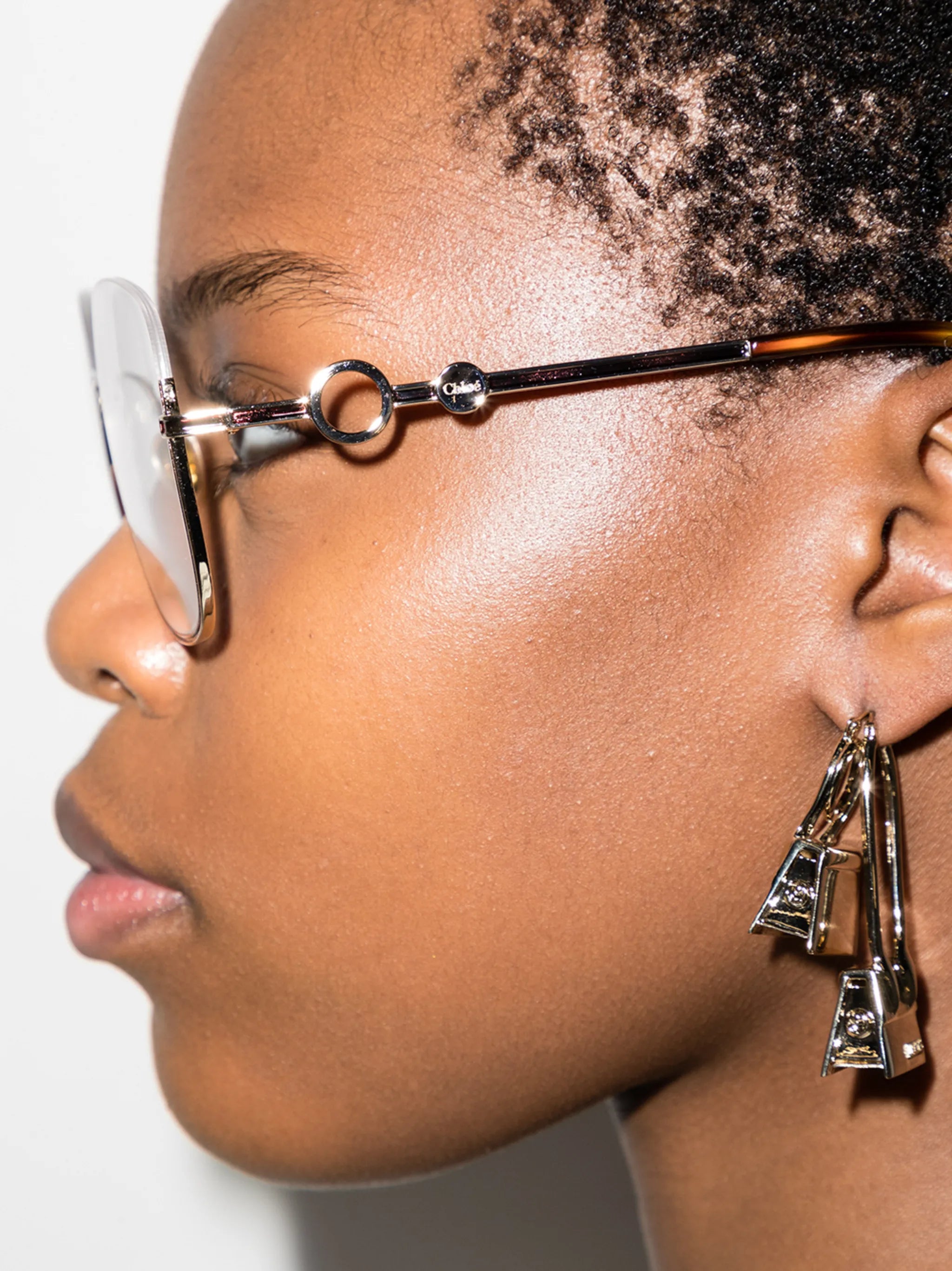 Sofya oversized-frame glasses