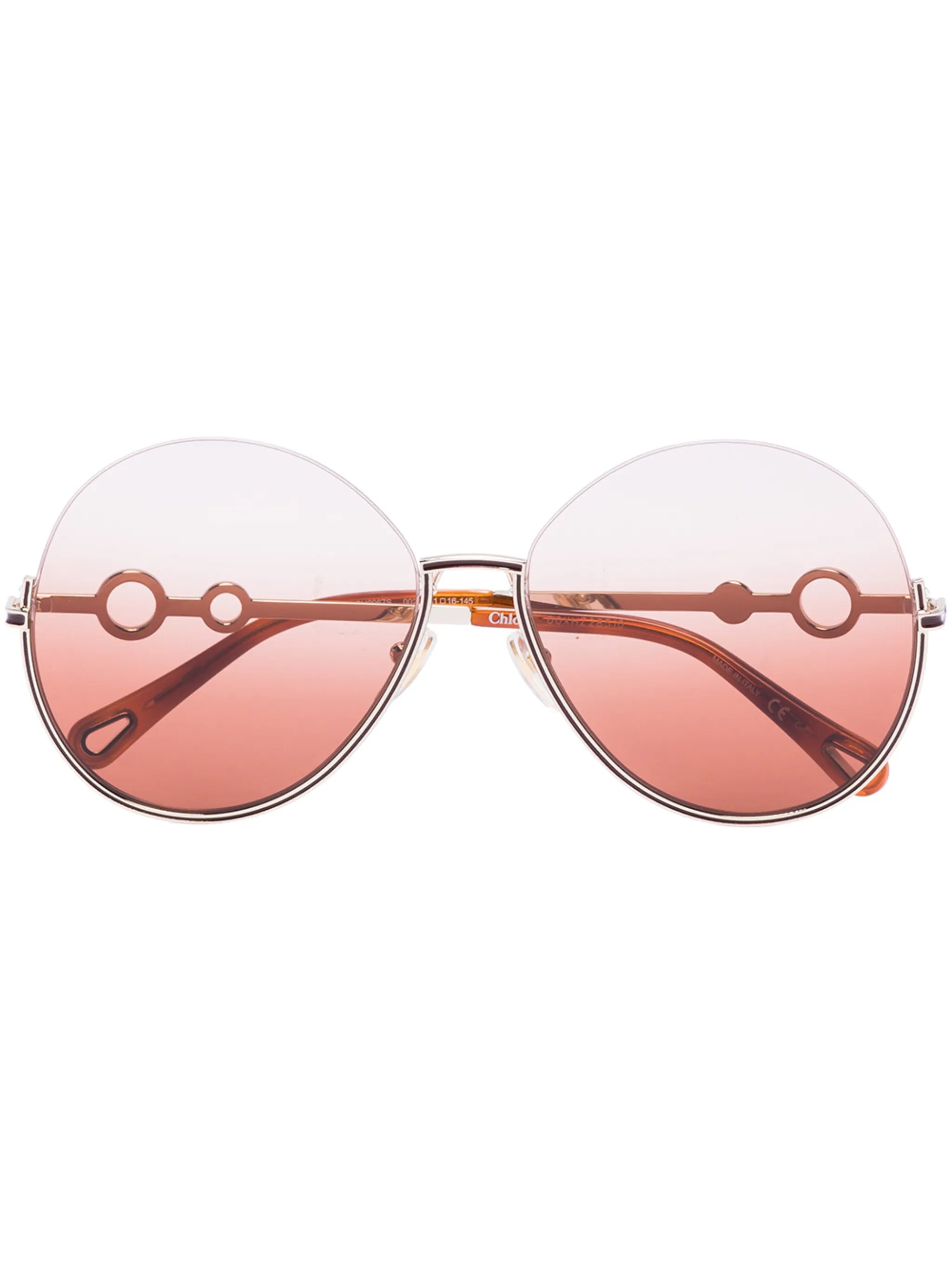 Sofya round-frame sunglasses