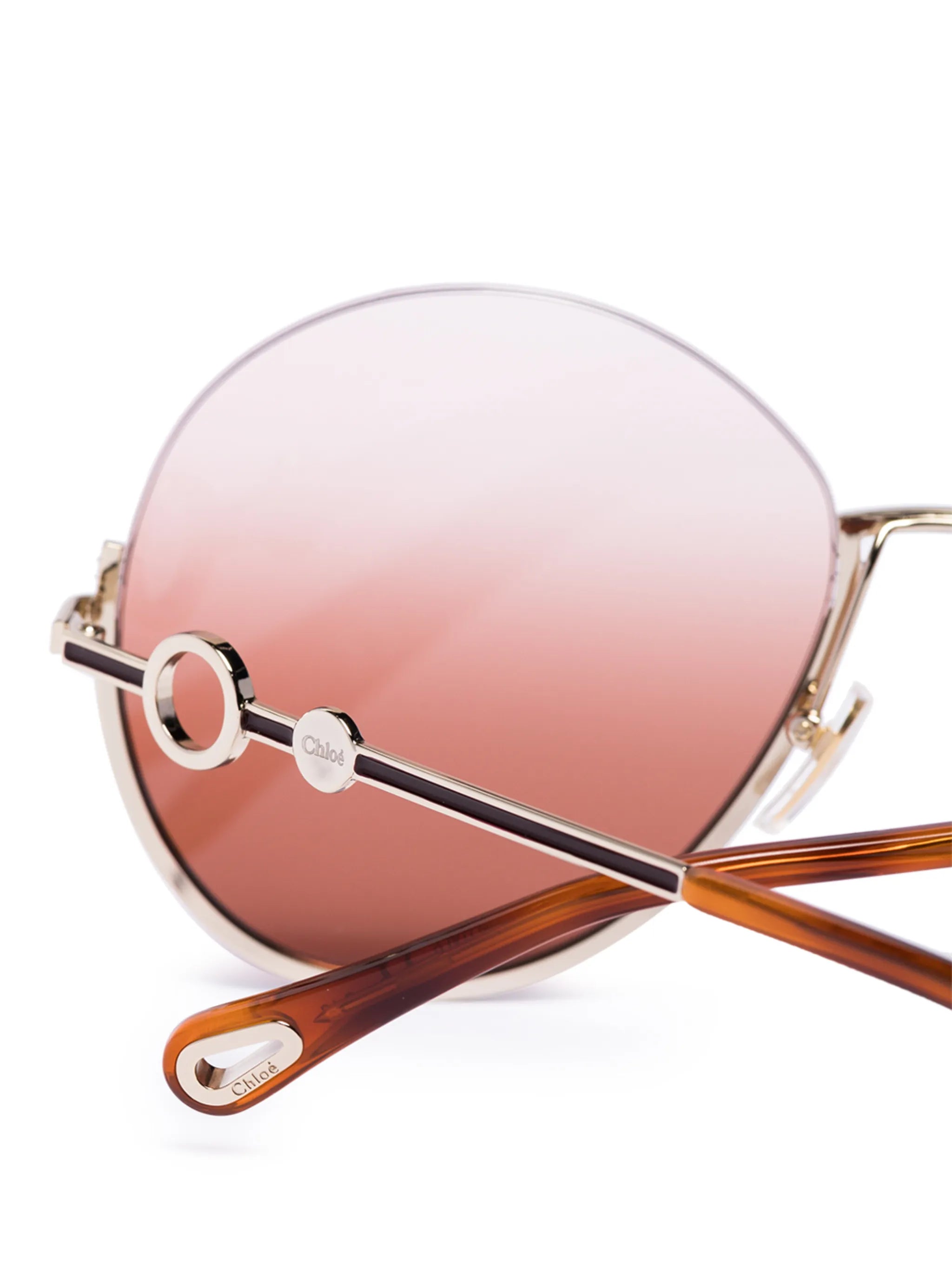 Sofya round-frame sunglasses