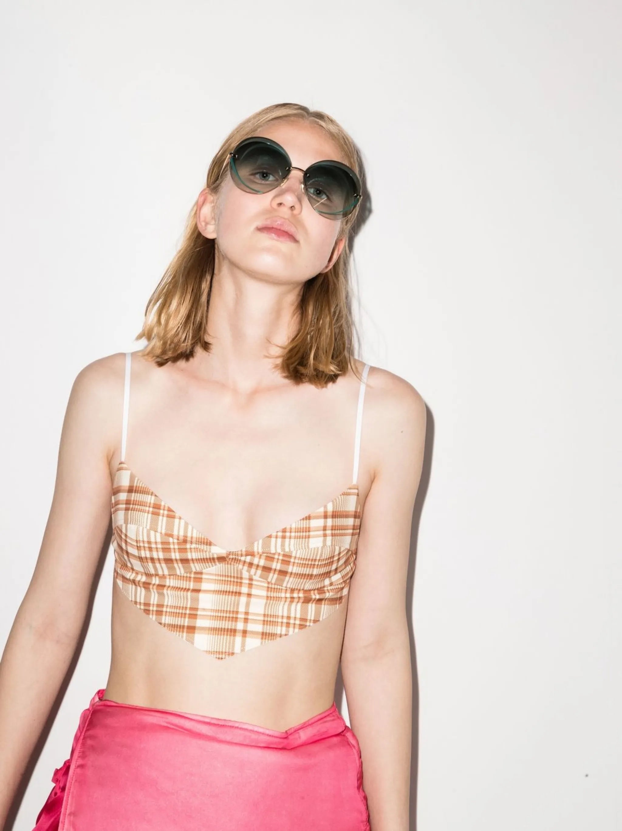 Tayla oversize-frame sunglasses