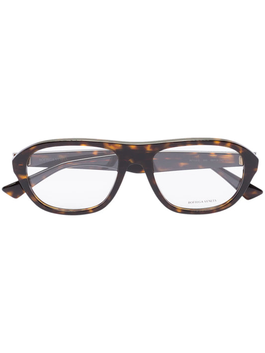 70's pilot-frame glasses