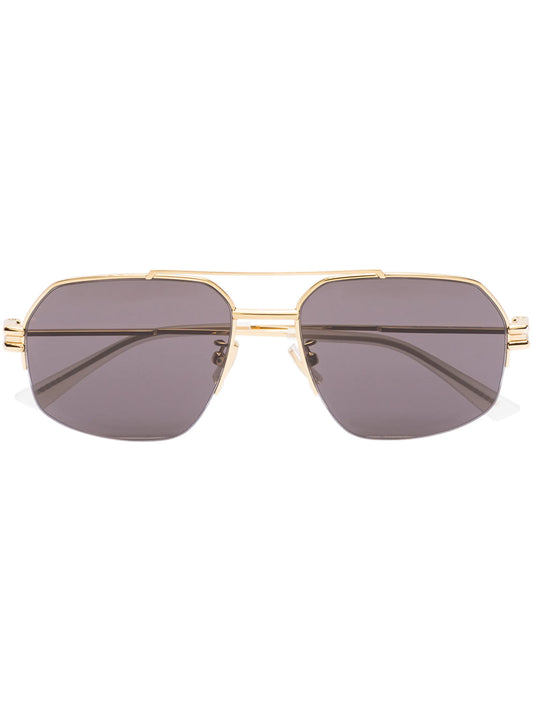 square pilot frame sunglasses