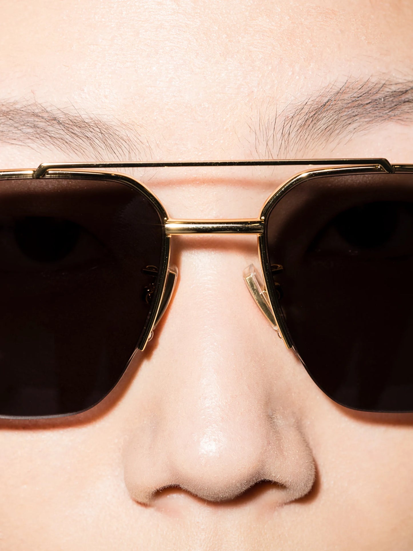 square pilot frame sunglasses