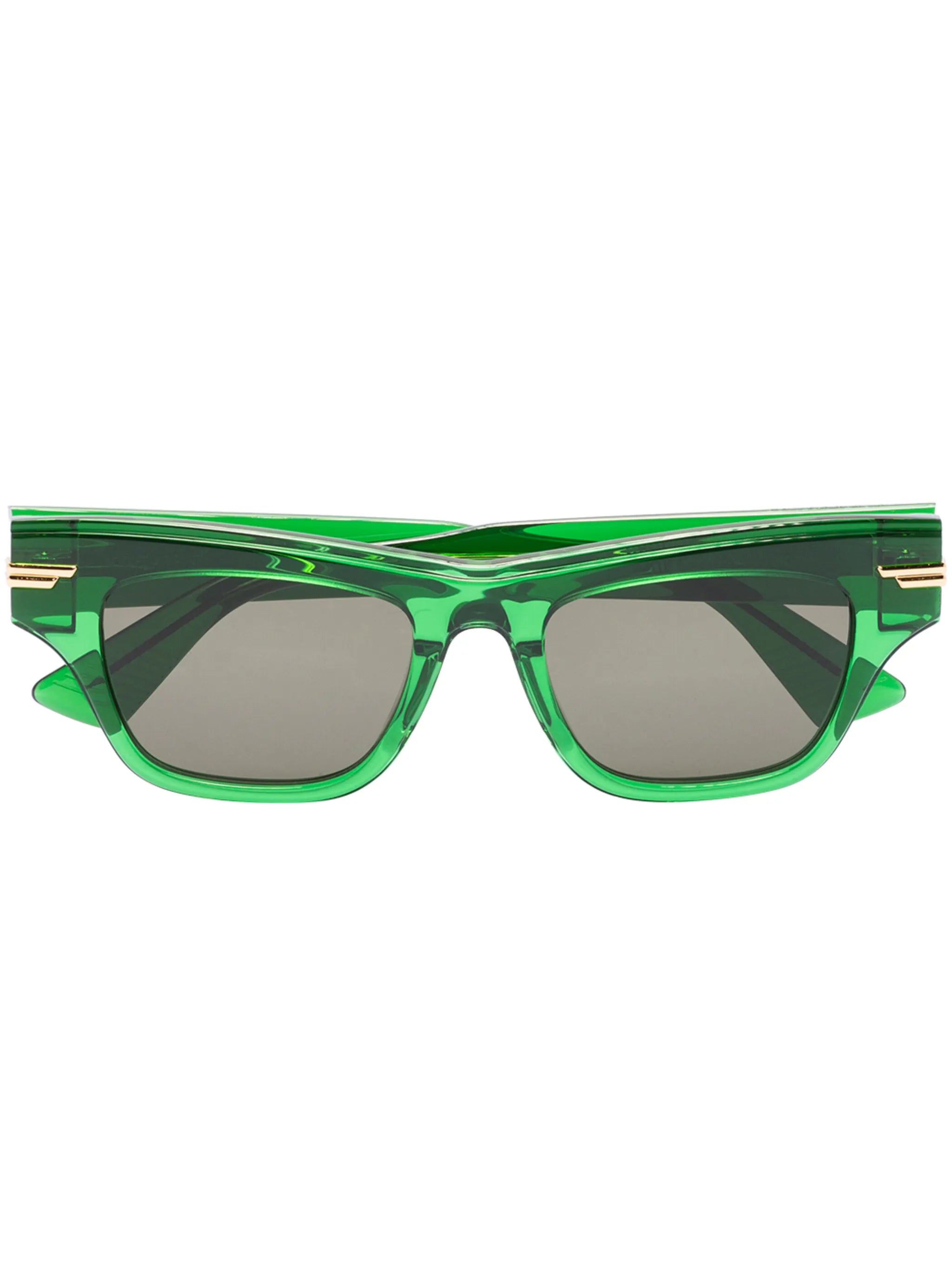 Mitre square-frame sunglasses