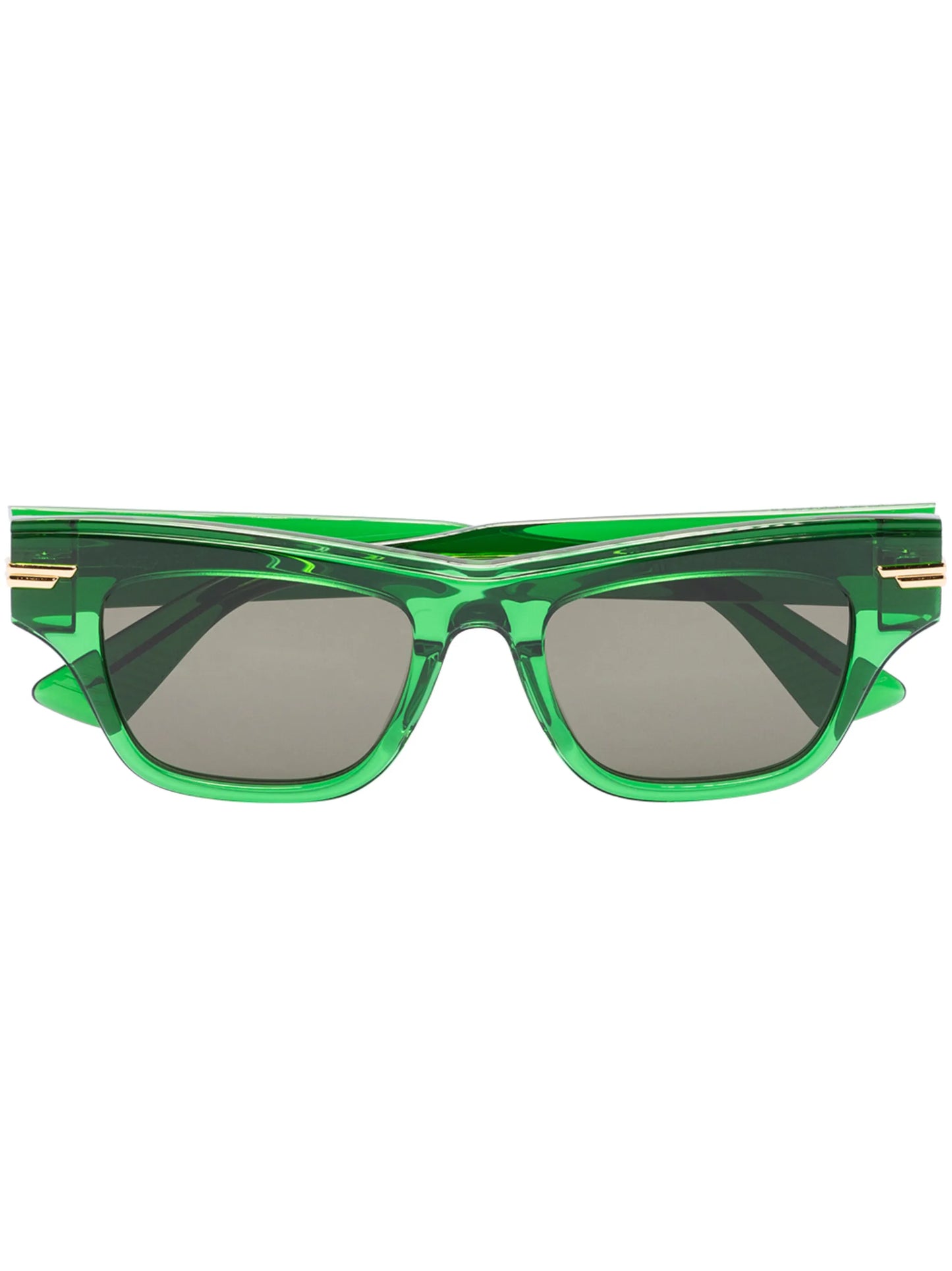 Mitre square-frame sunglasses